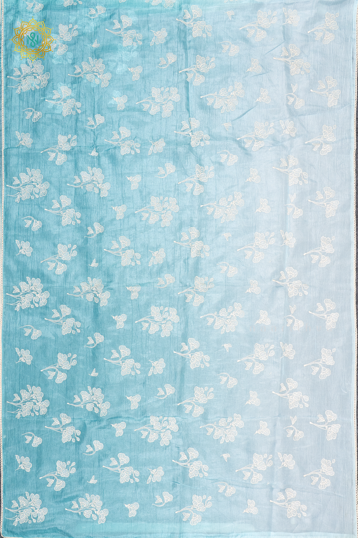 AQUA BLUE - CRUSH TISSUE