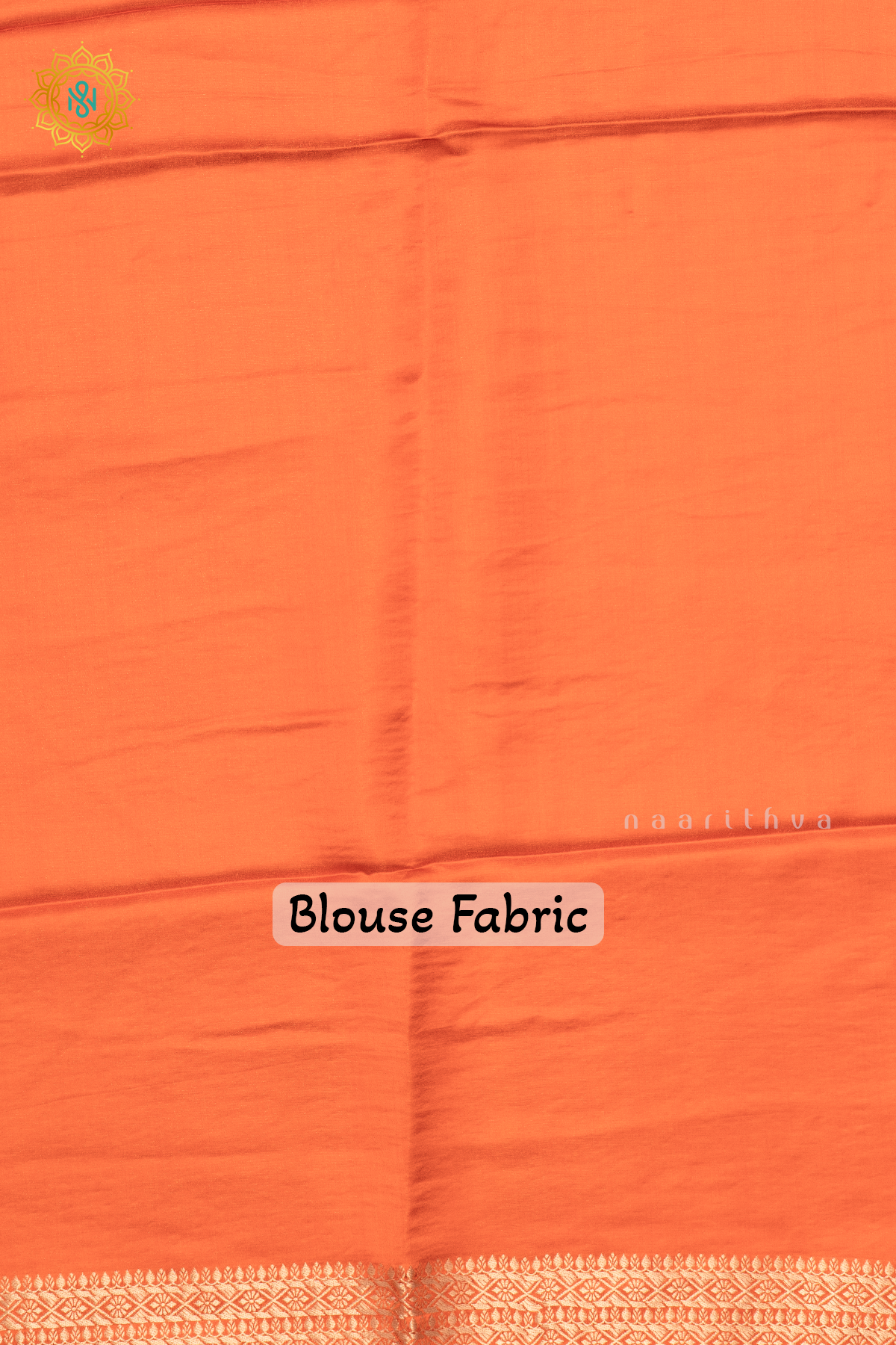 ORANGE - SATIN CREPE