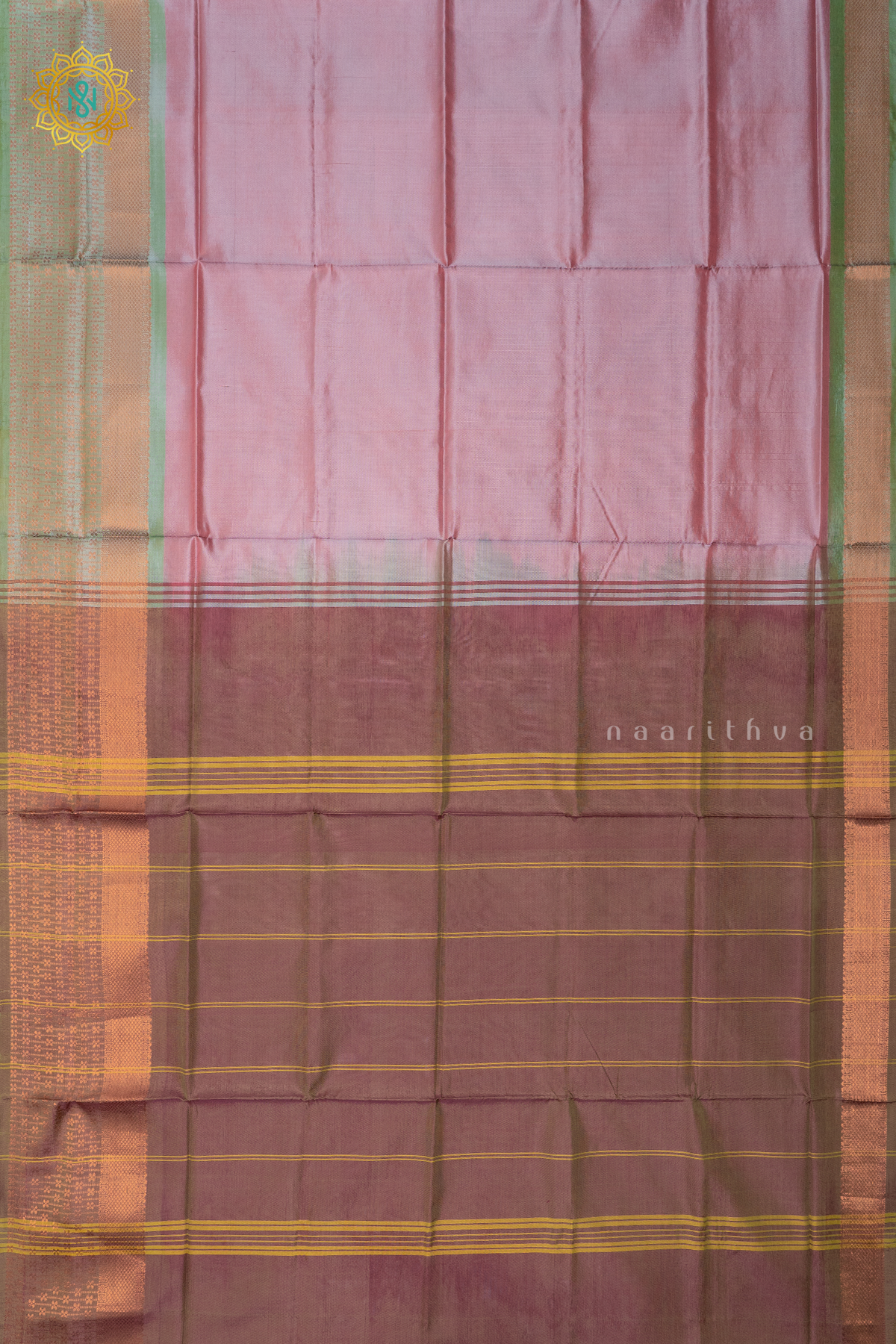 DUAL SHADE OF PINK WITH MAROON - BANANA PITH