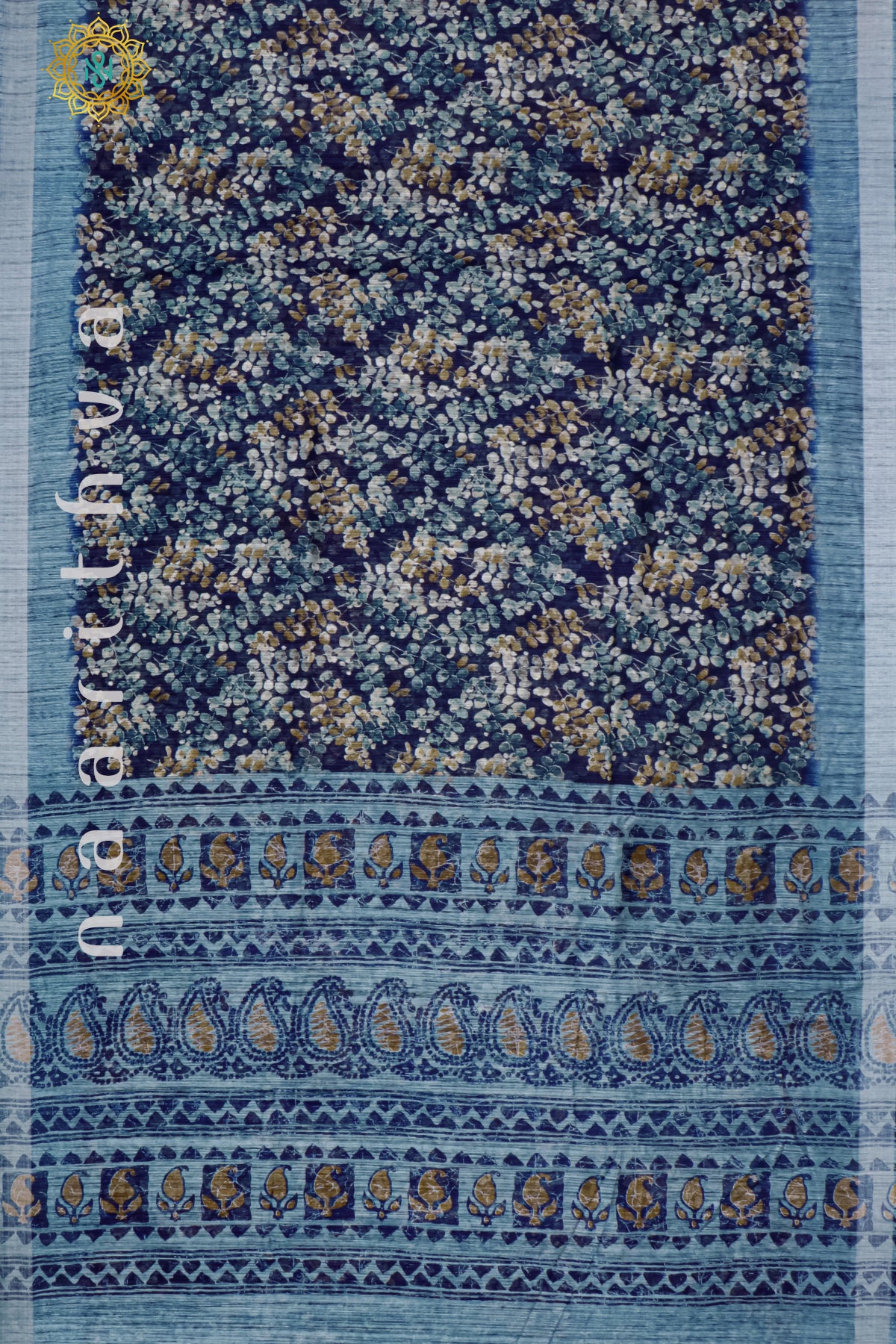 BLUE - JUTE COTTON