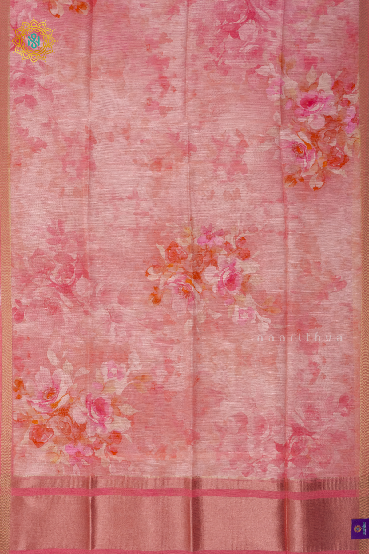LIGHT PINK - CHANDERI SILK