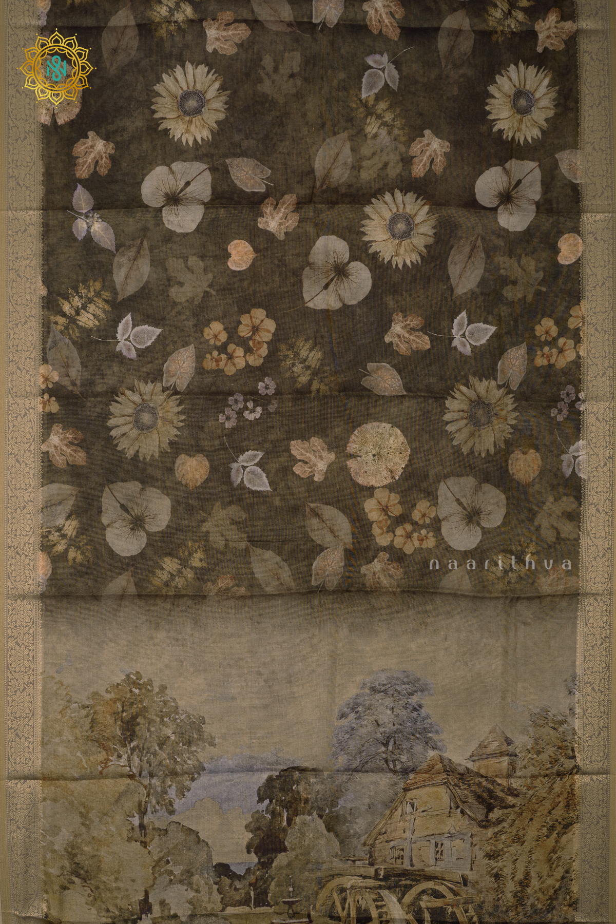 OLIVE GREEN - LINEN TISSUE