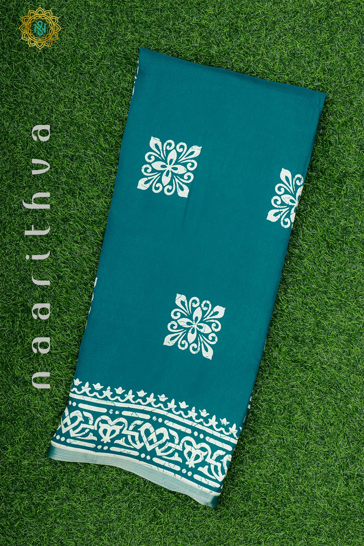 AQUA BLUE - SEMI GEORGETTE