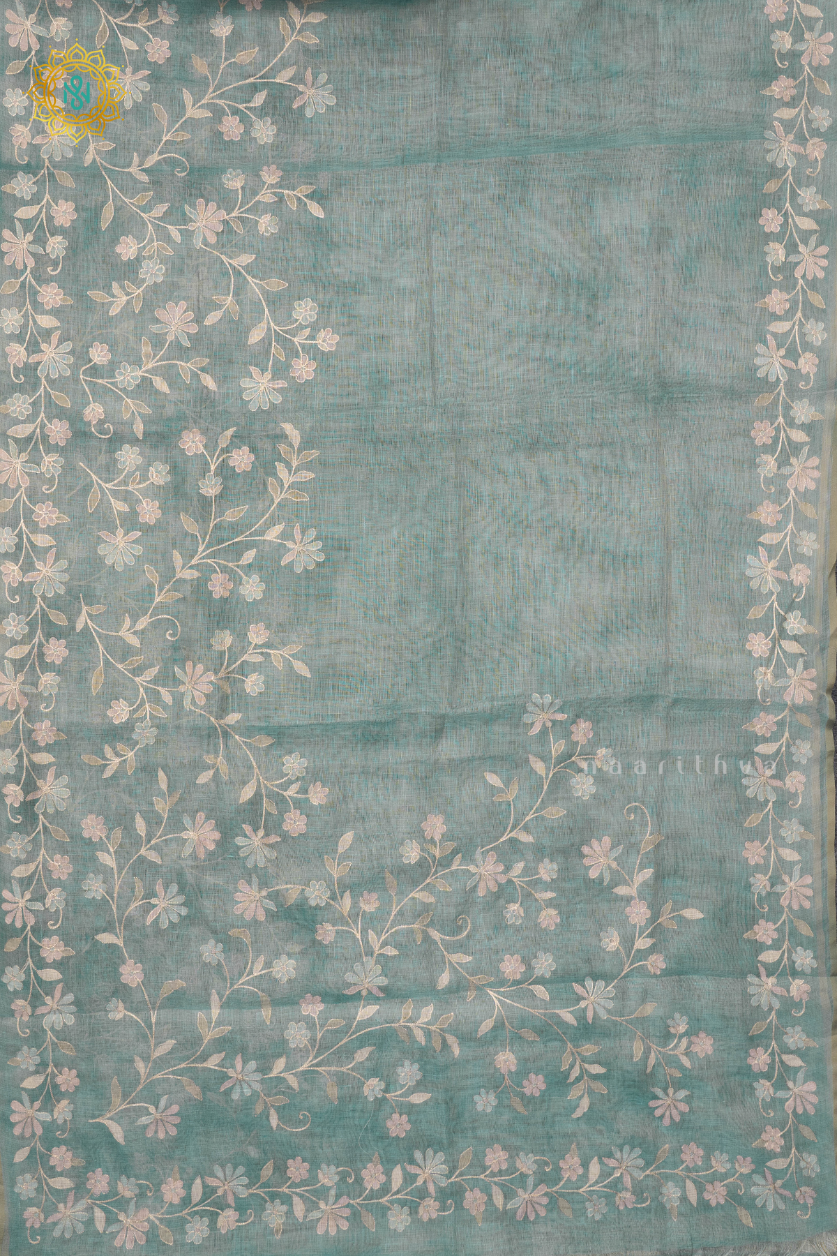 AQUA BLUE - LINEN TISSUE