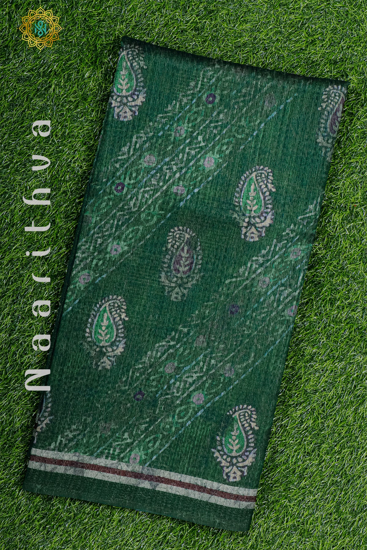 GREEN - JUTE COTTON