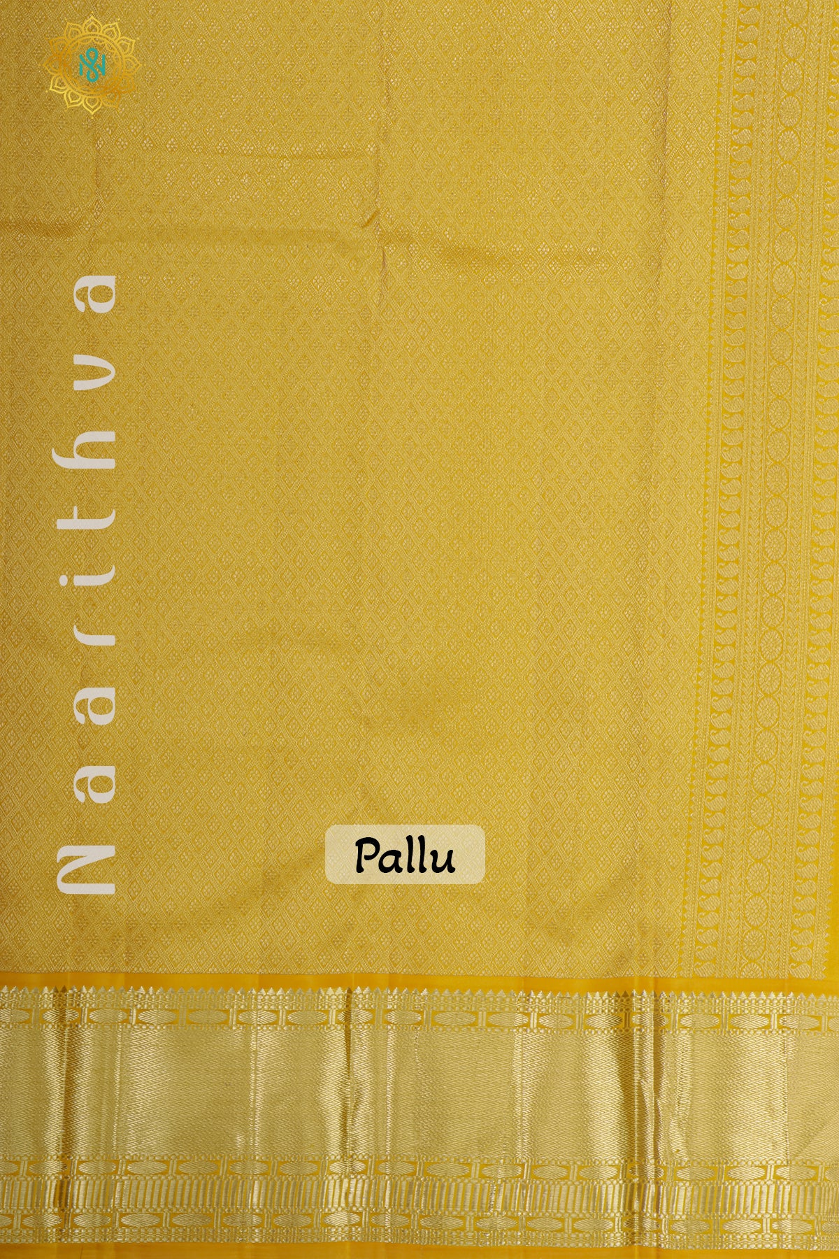PEACHISH PINK WITH MUSTARD - PURE KANJIVARAM SILK