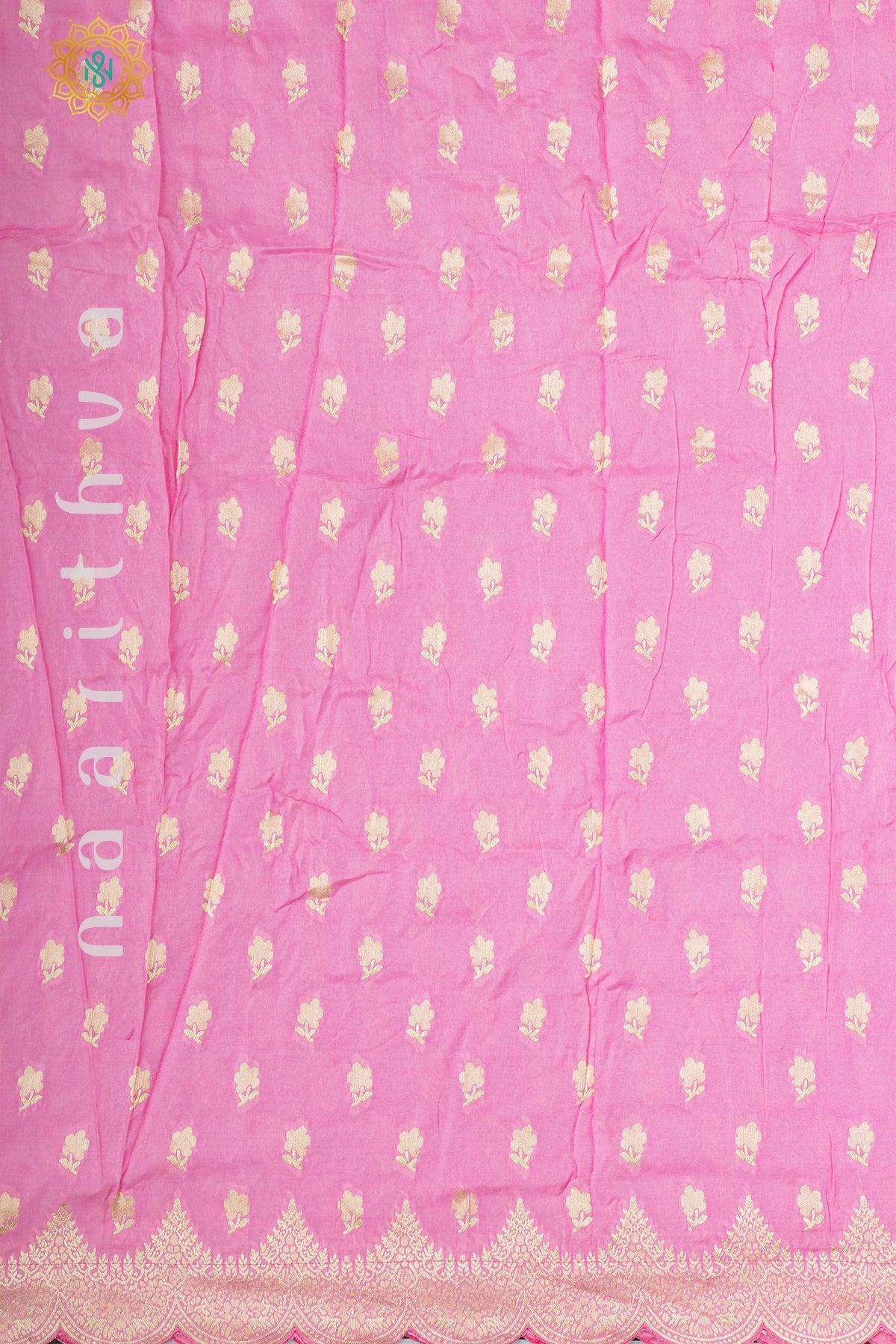 PINK WITH MAGENTA - DOLA SILK