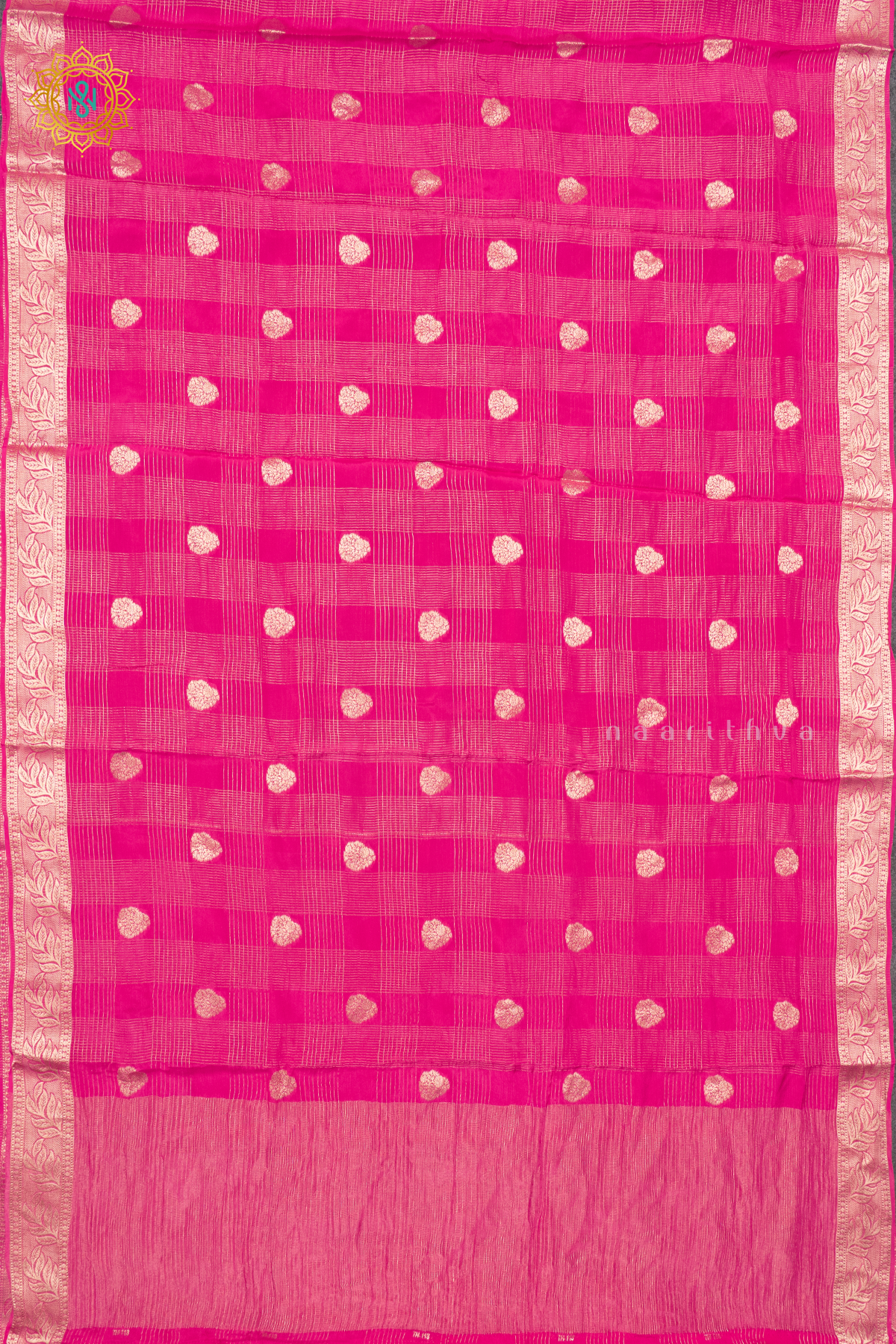 PINK WITH YELLOW - DOLA SILK