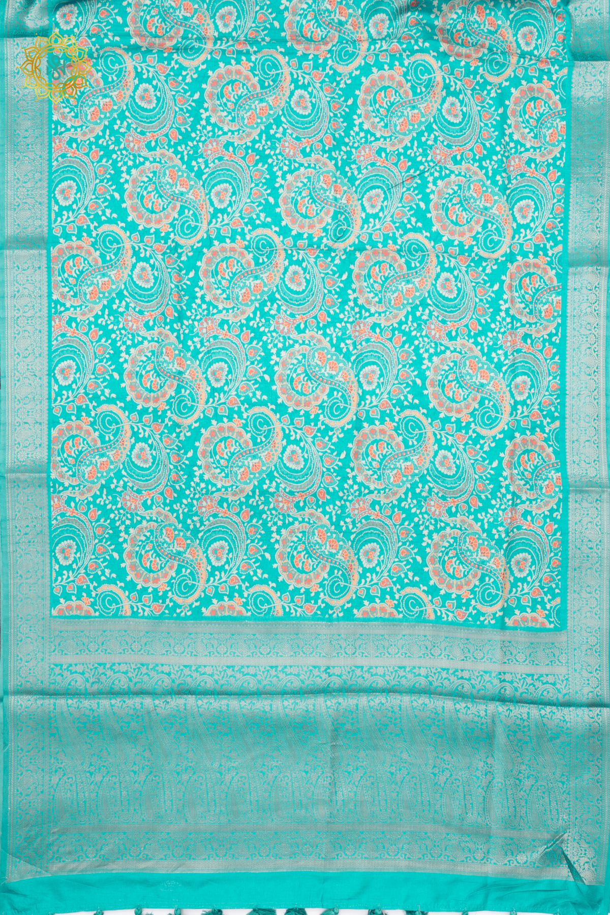 AQUA GREEN - KOTHA TUSSAR SILK