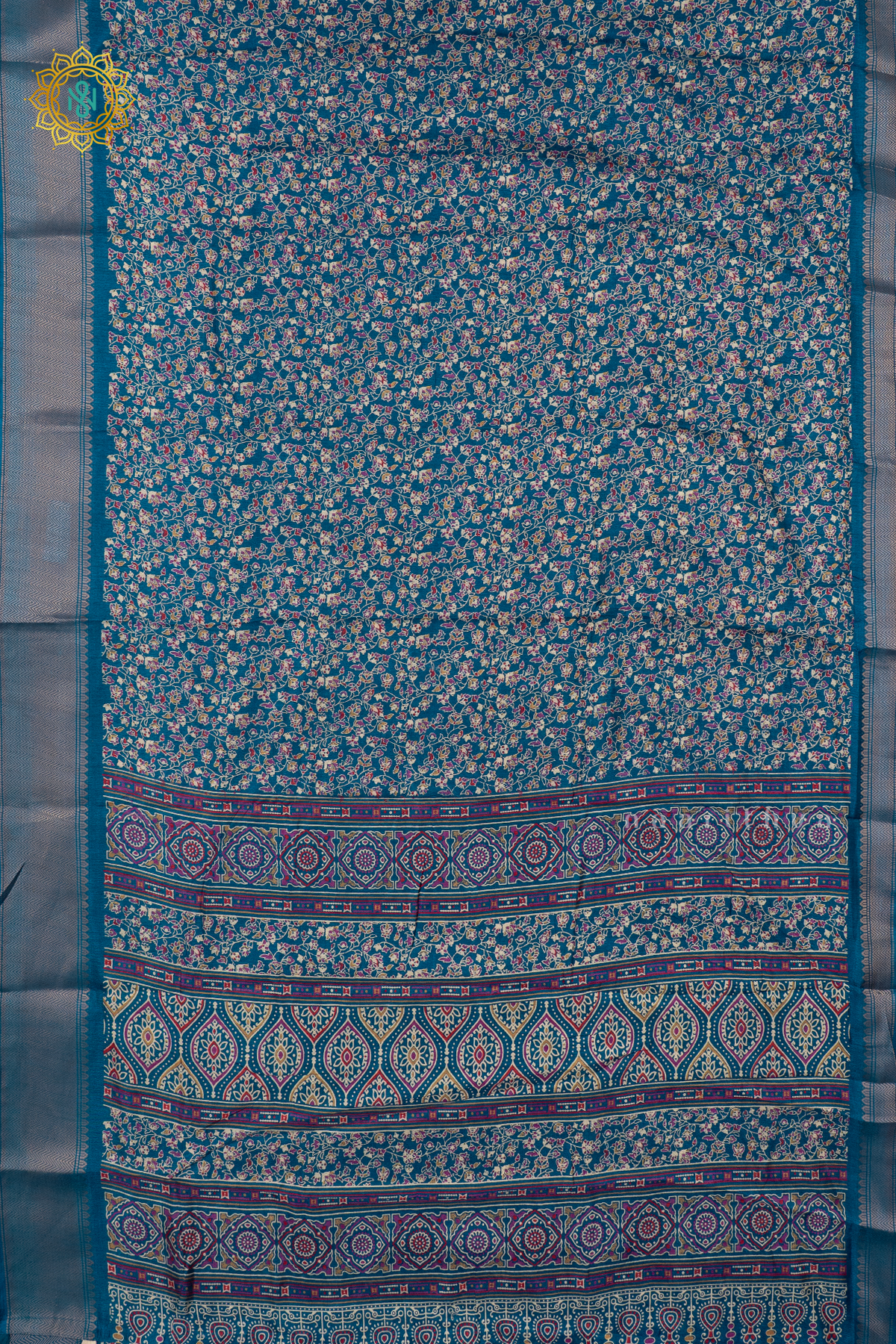 PEACOCK BLUE - DOLA SILK