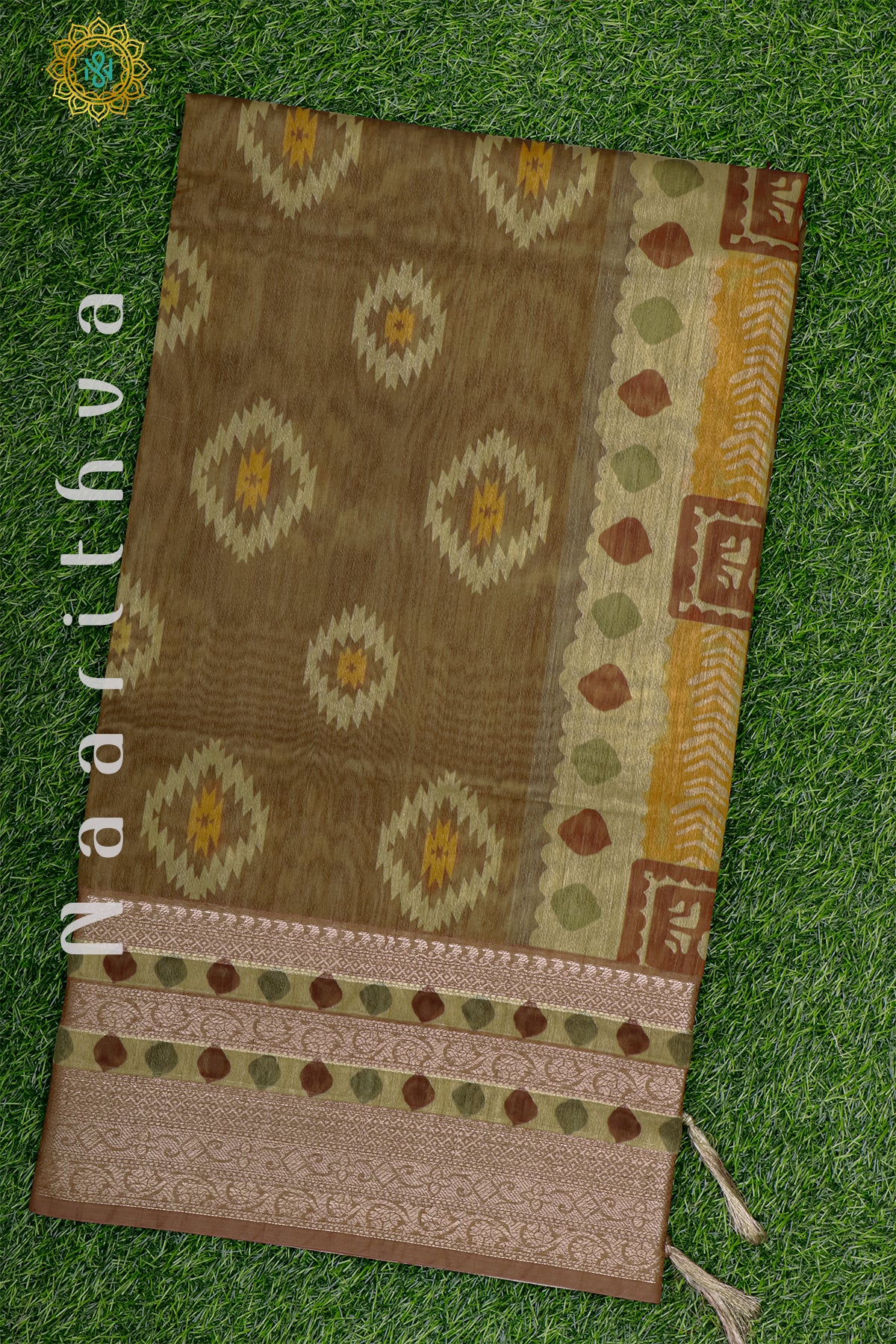 BROWN - MOONGA SILK COTTON