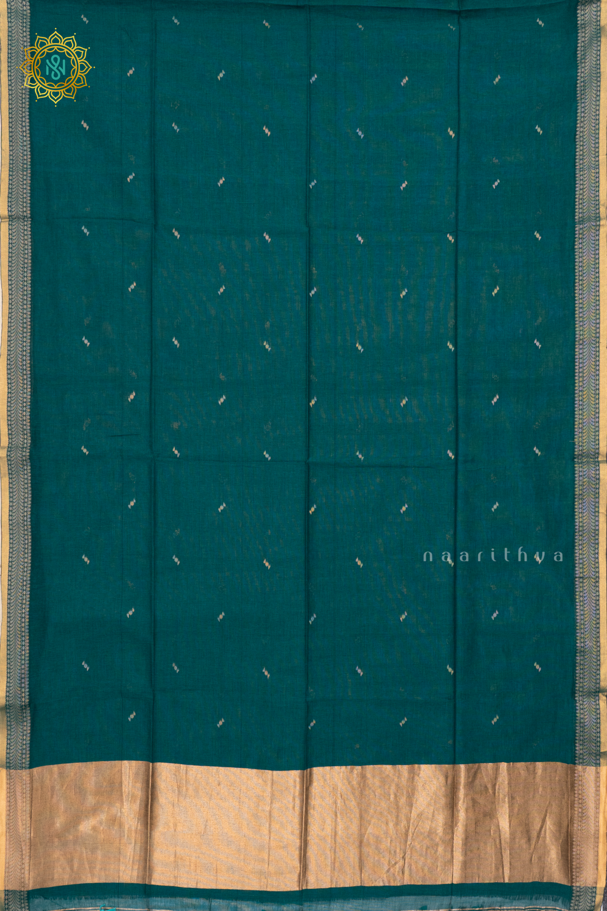 CYAN GREEN - MUL COTTON