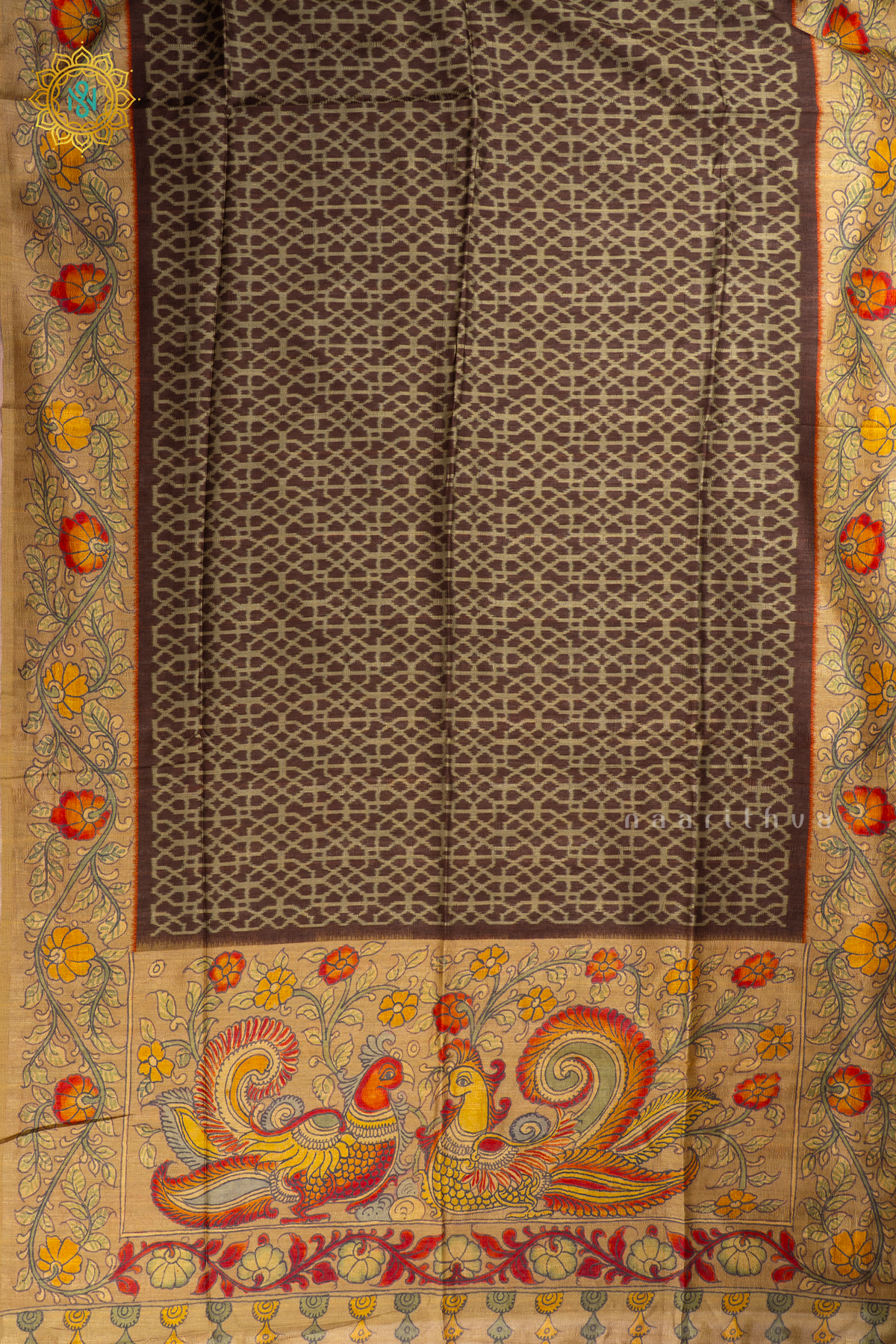 BROWN WITH BEIGE - SEMI GITCHA TUSSAR