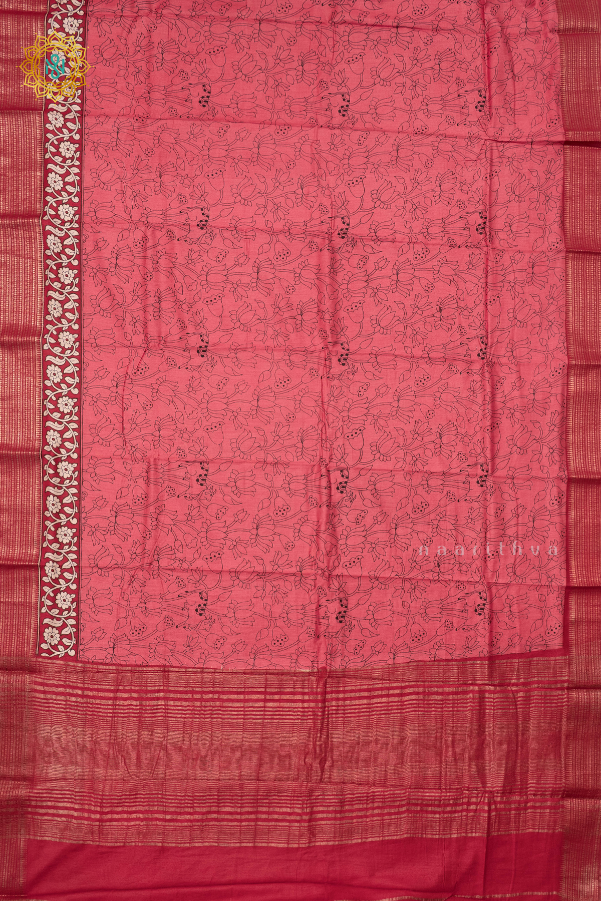 RED - VISCOSE COTTON