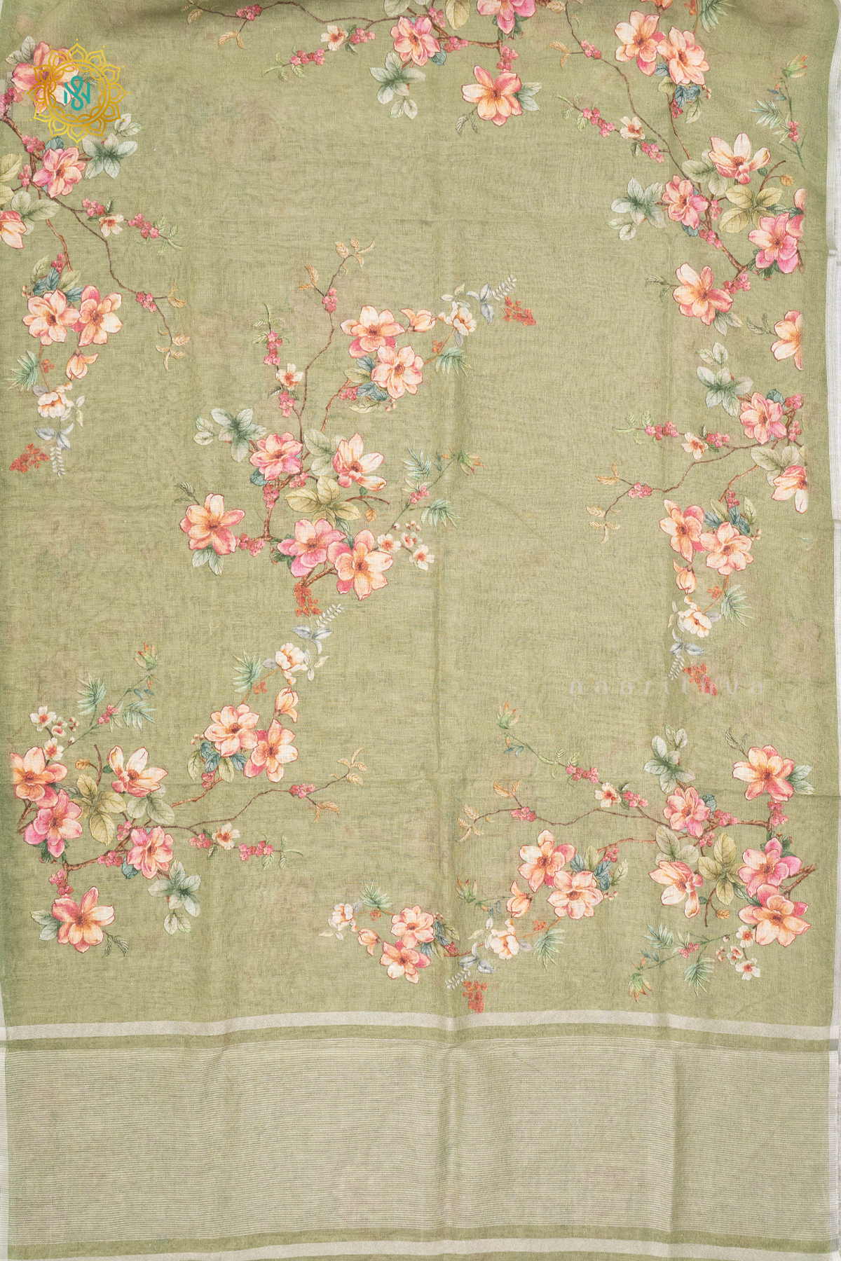 GREEN - PURE LINEN