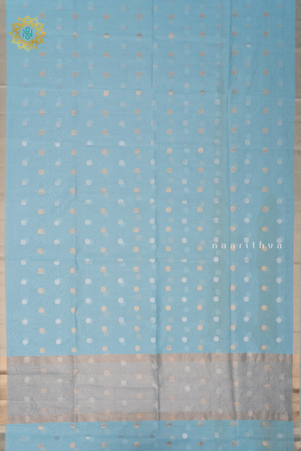 SKY BLUE - SILK COTTON