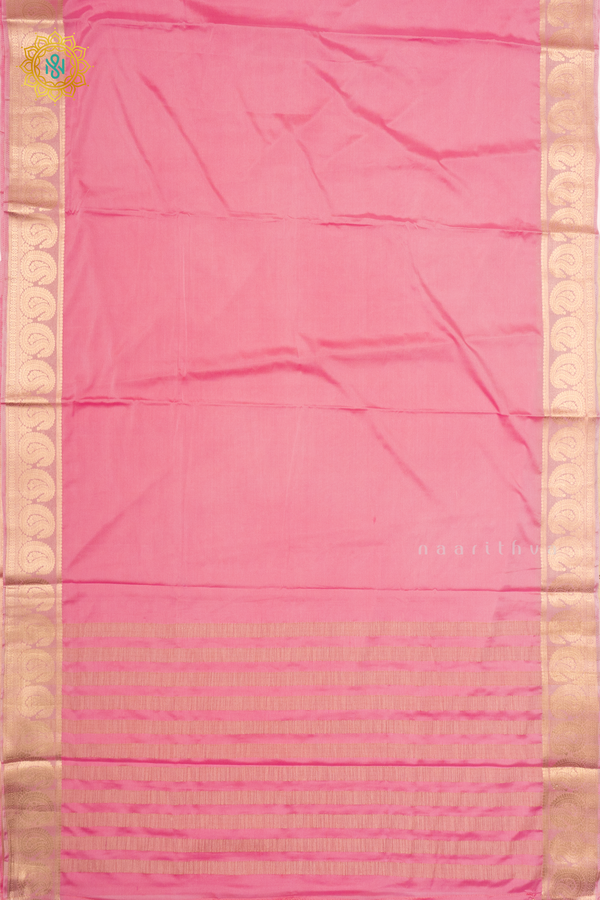 LIGHT PINK - SEMI MYSORE CREPE SILK