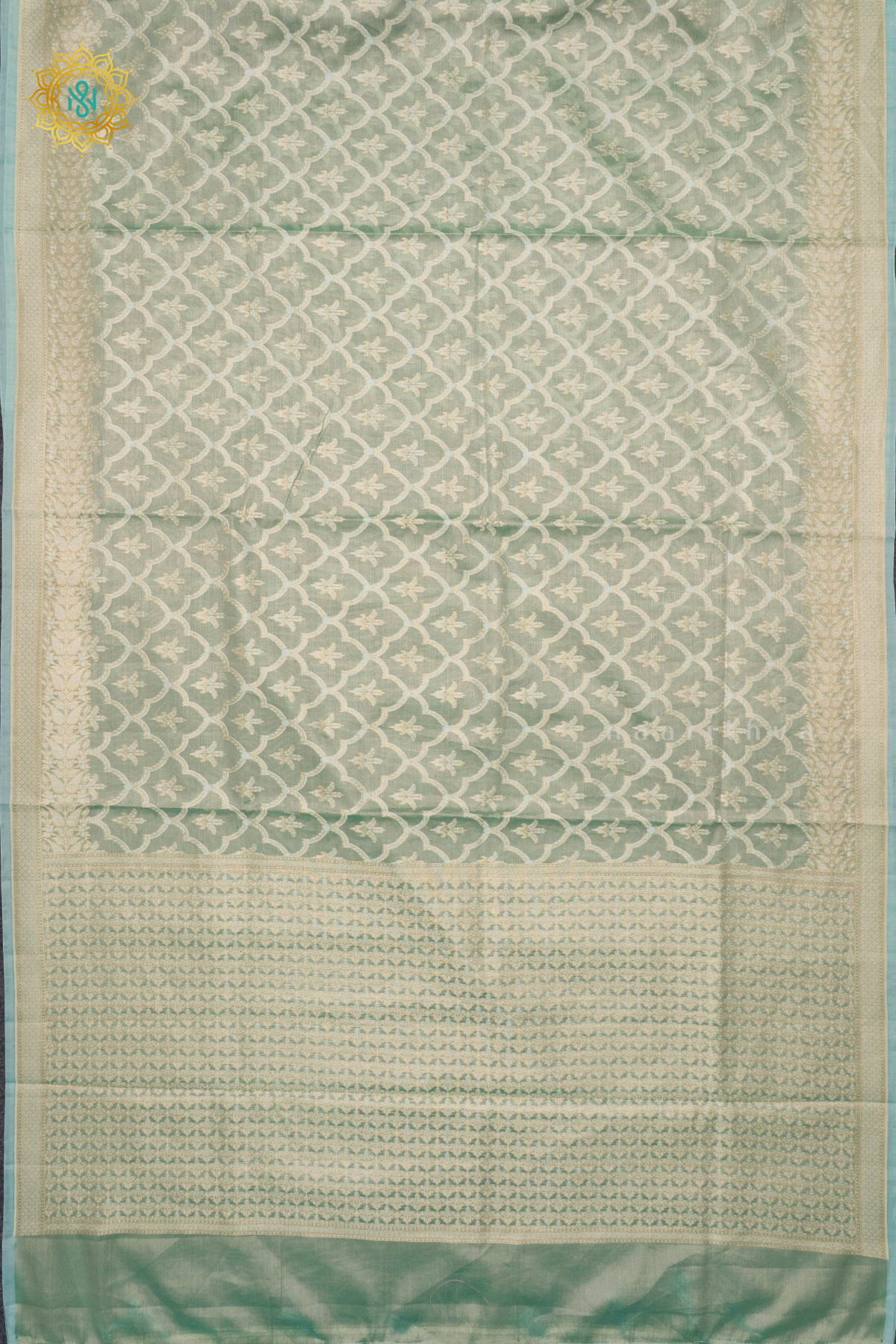AQUA GREEN - TISSUE ORGANZA
