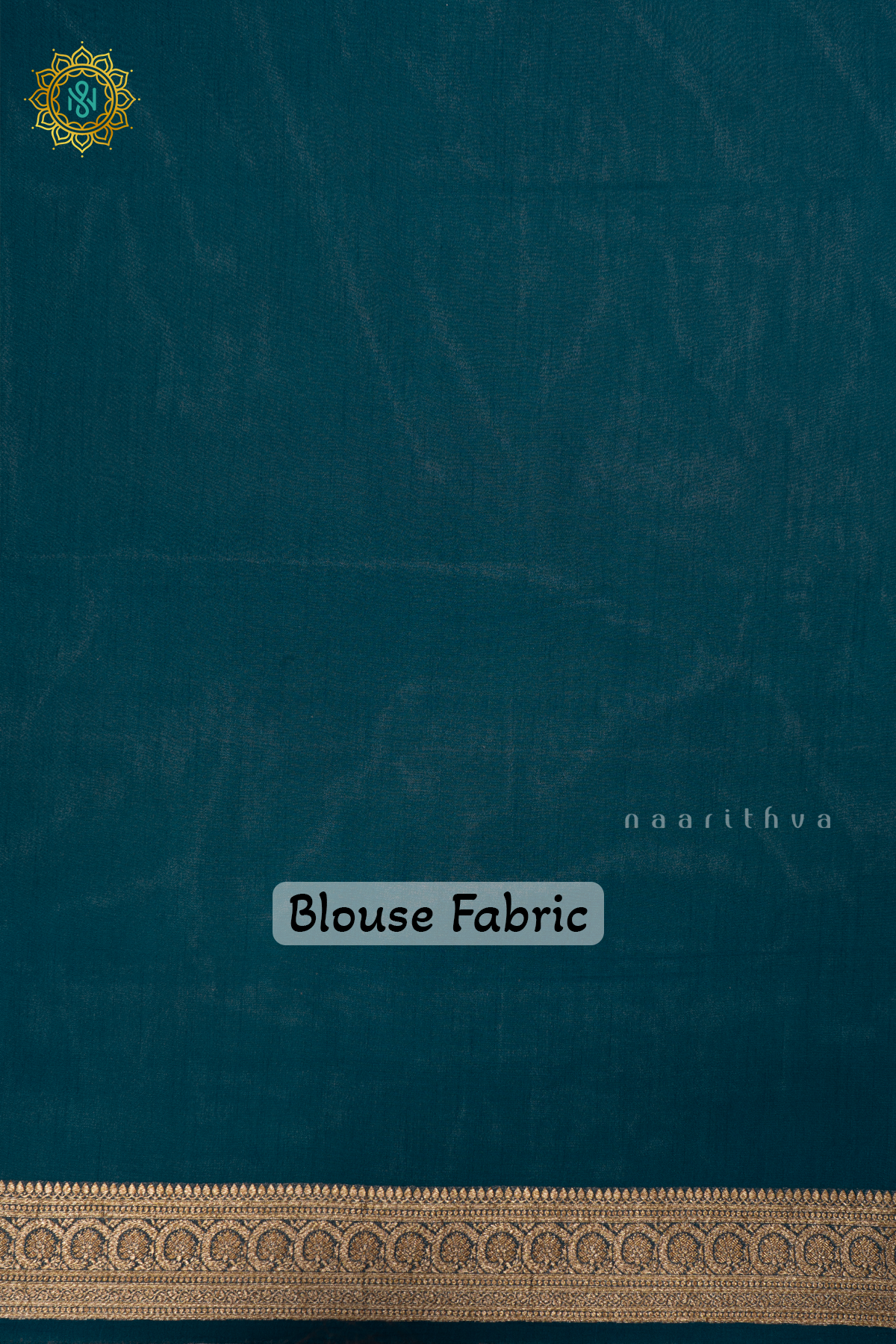 Off White With Blue Pure Banarasi Khaddi Georgette Saree Allover Zari Woven Buttas And  Contrast Zari Woven Border