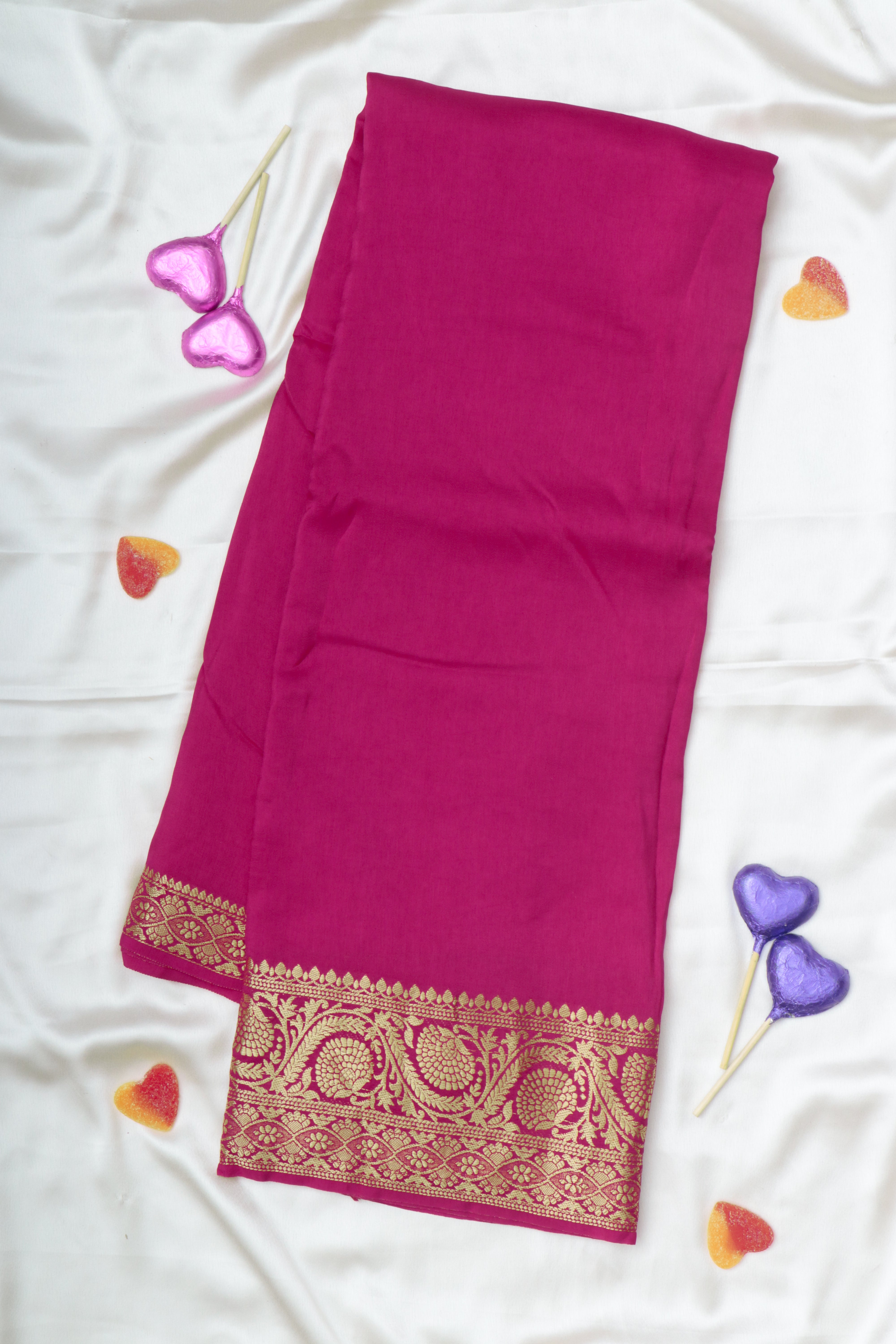 PINK - SEMI CREPE SILK