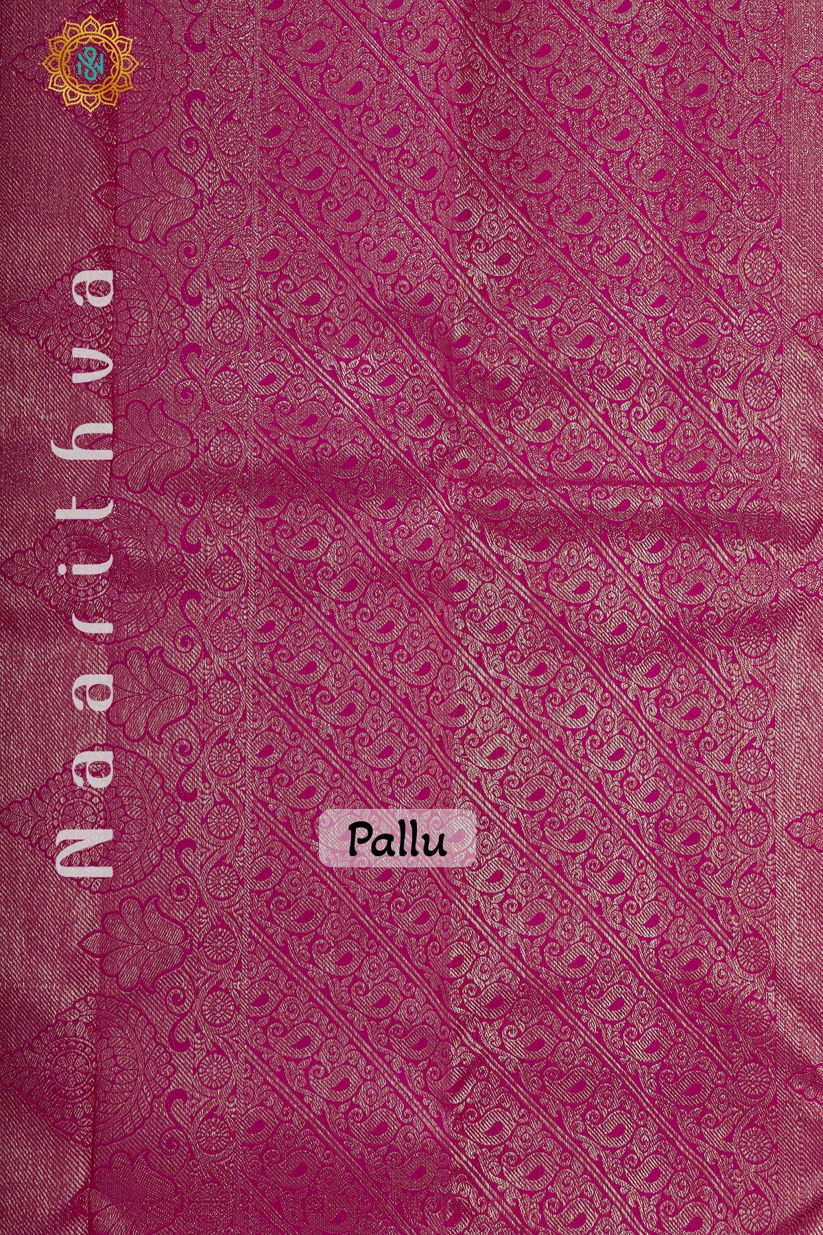 YELLOW WITH PINK - PURE KANJIVARAM SILK