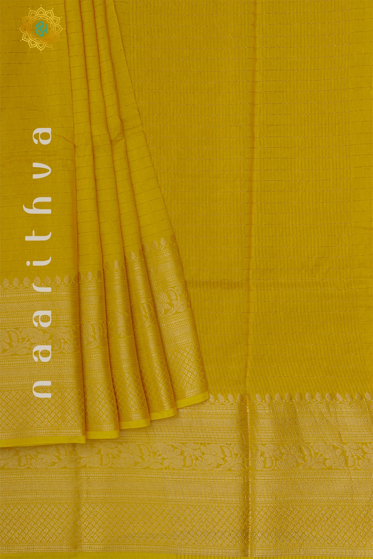 YELLOW - SEMI CREPE SILK