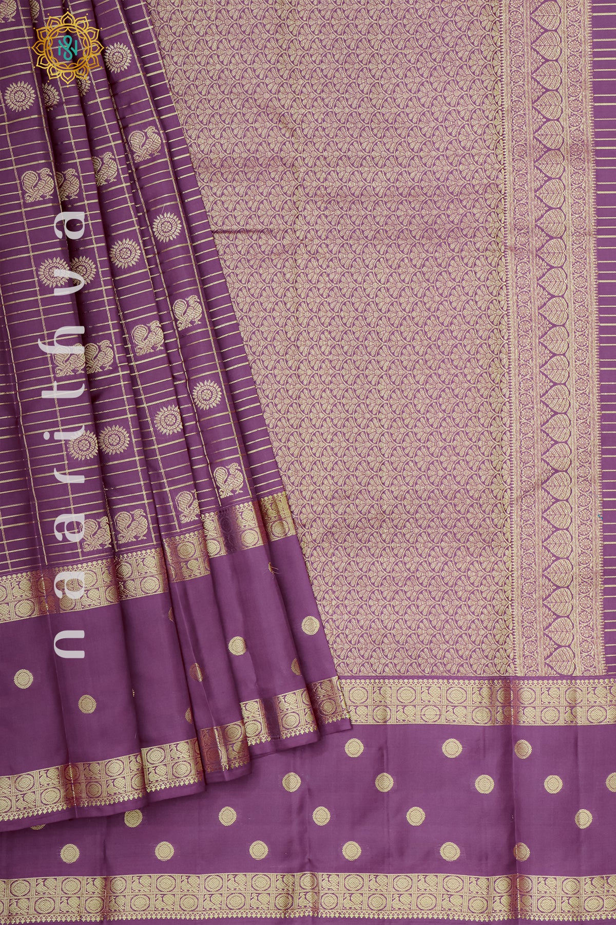 LAVENDER - PURE KANJIVARAM SILK