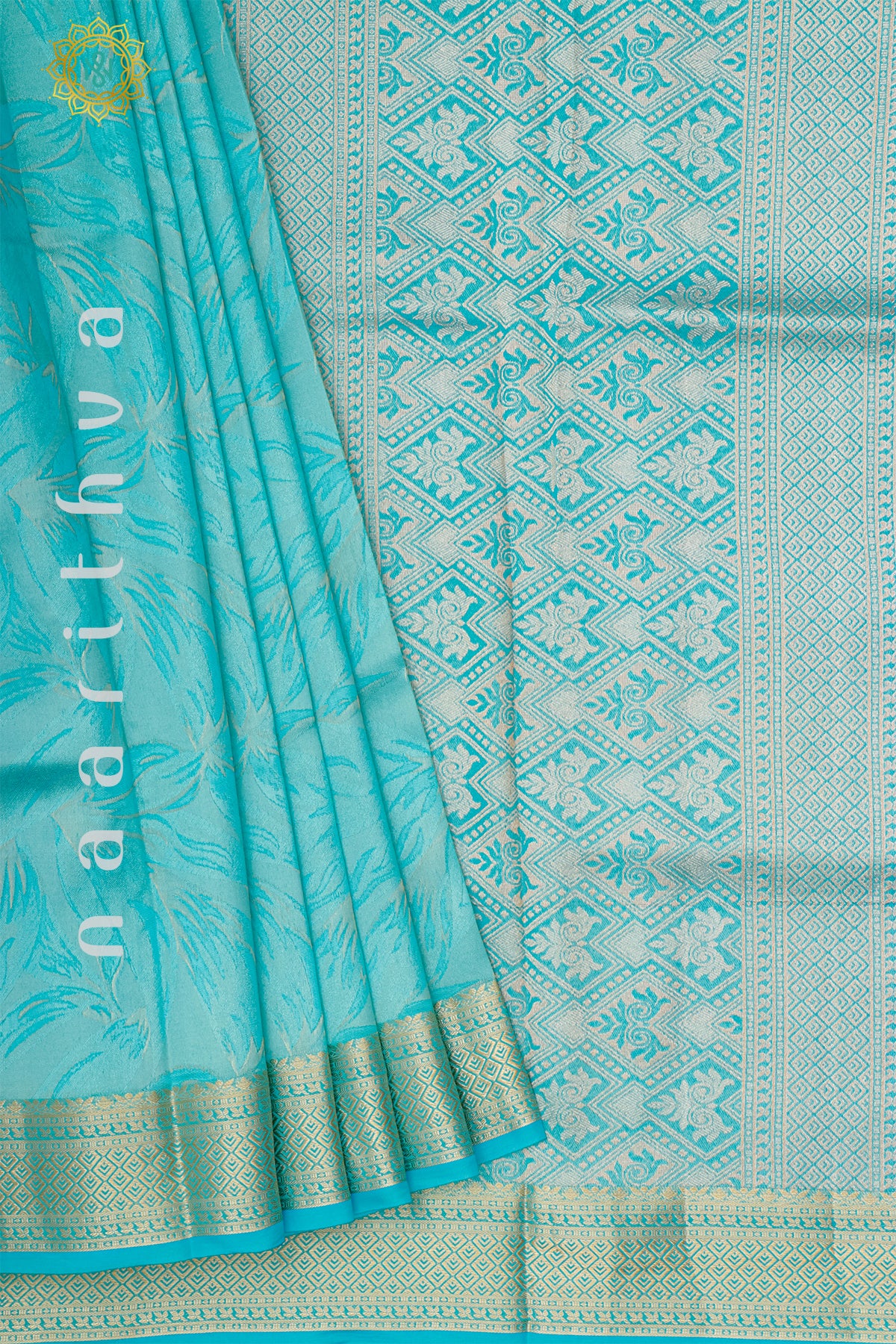 LIGHT BLUE - SEMI TISSUE SILK