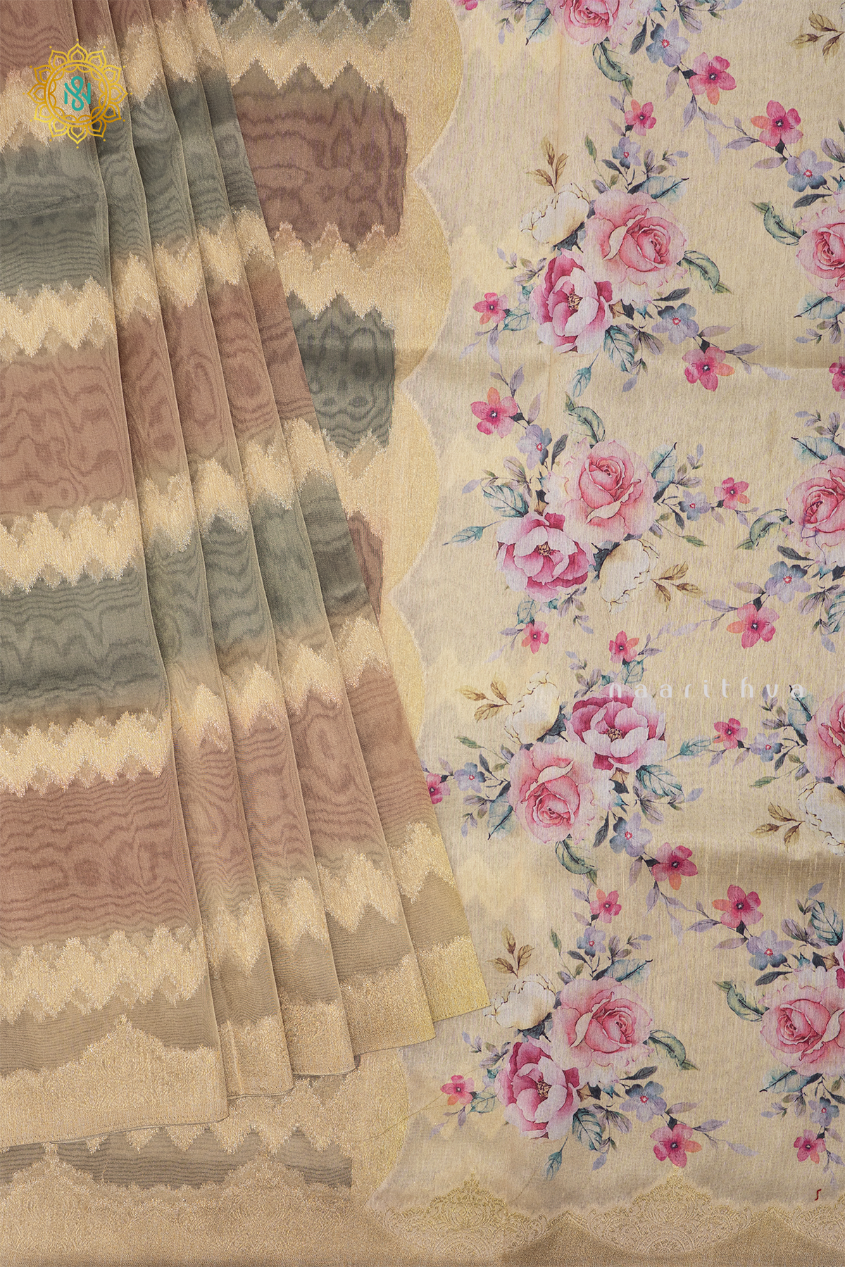 MULTI COLOUR - TISSUE ORGANZA
