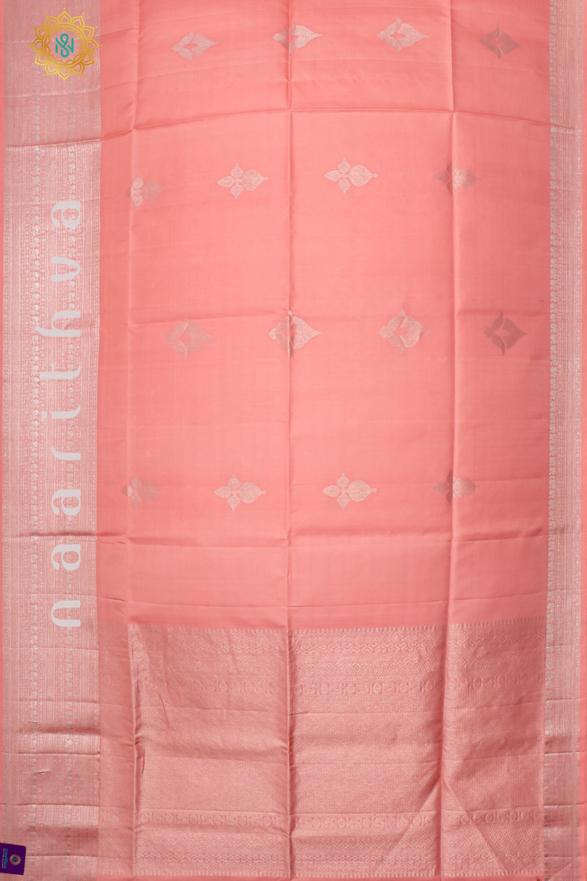 PEACH - PURE KANJIVARAM SOFT SILK