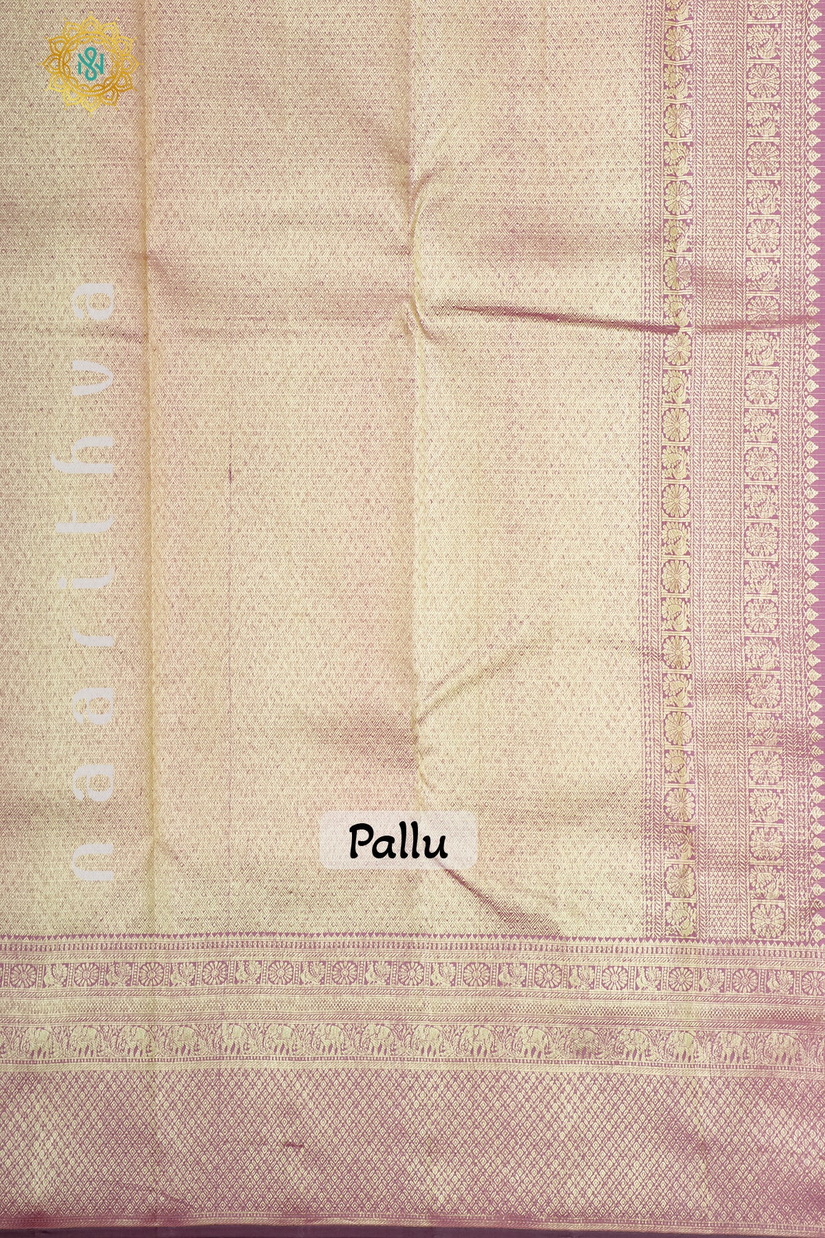 MAUVE WITH DEEP WINE - PURE KANJIVARAM SILK