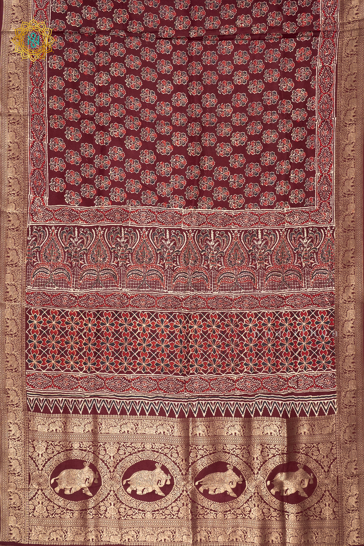 MAROON - DOLA SILK