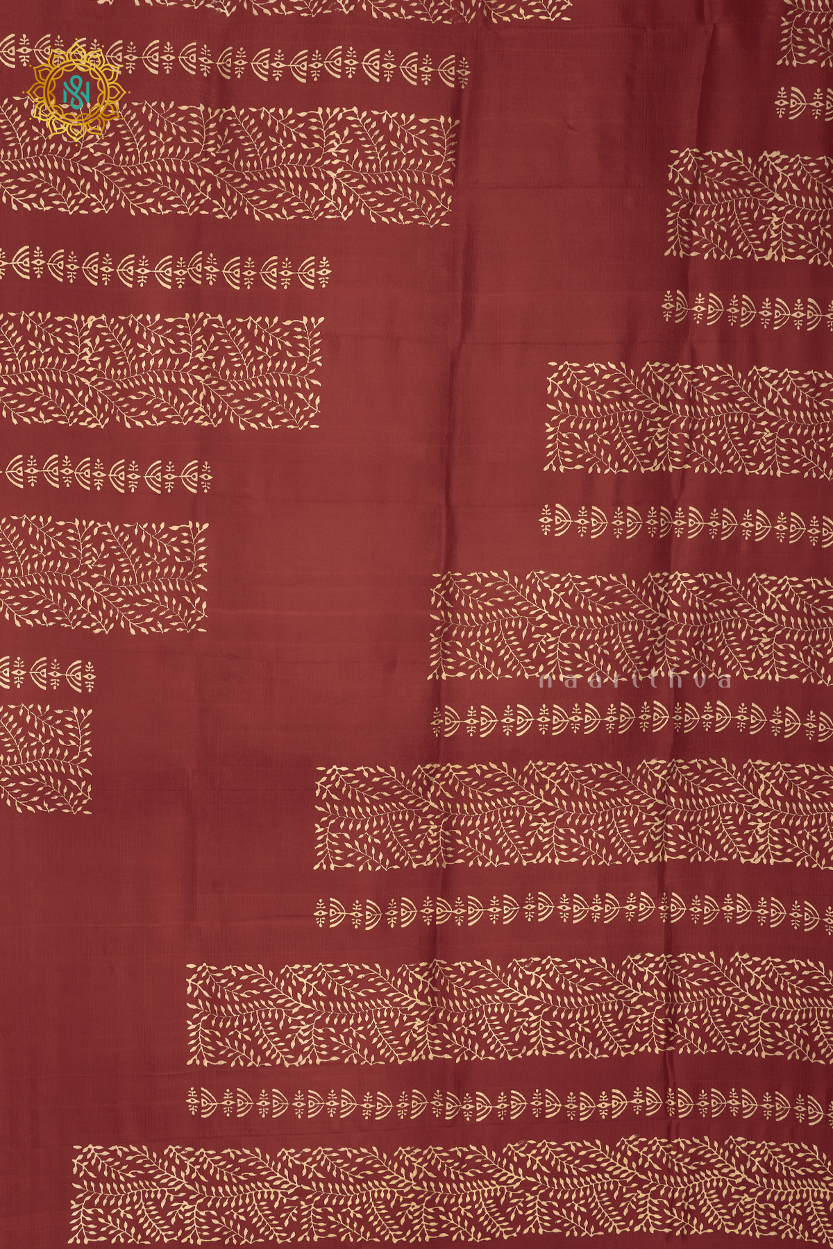 MAROON - PURE MULBERRY SILK