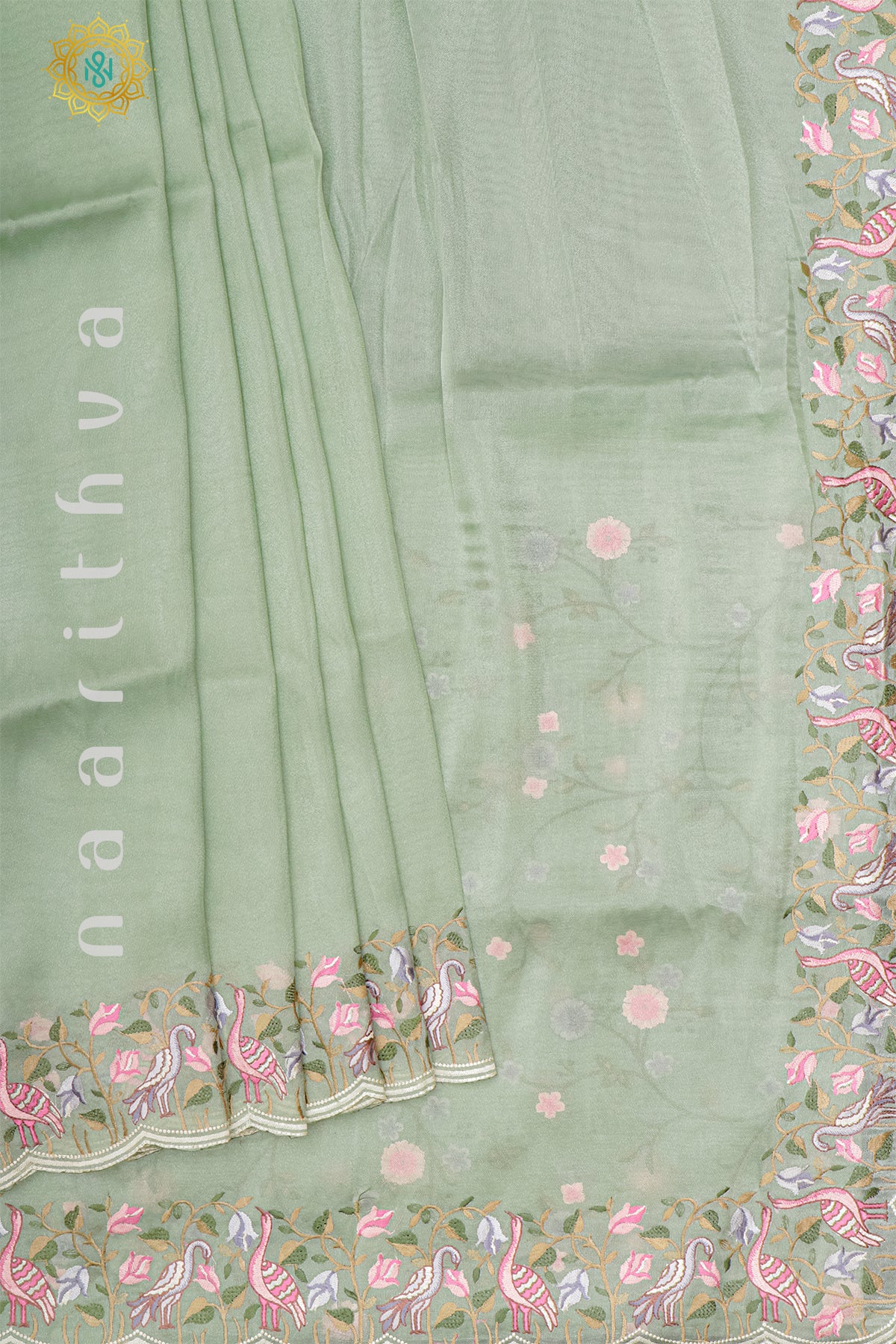 PISTA GREEN - TISSUE ORGANZA