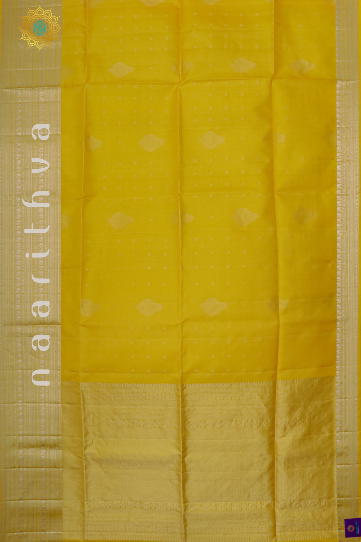 YELLOW - PURE KANJIVARAM SOFT SILK