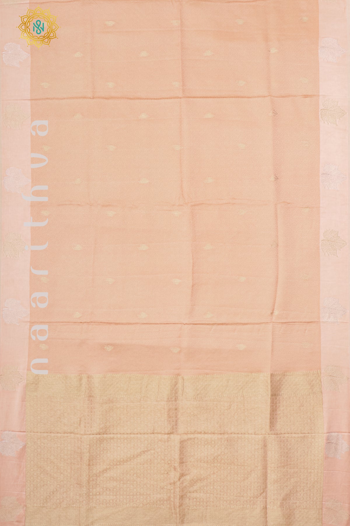 PEACH - SATIN BANARAS