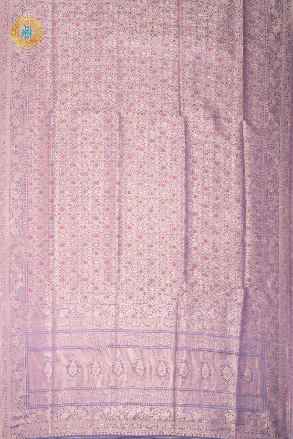 LAVENDER - SEMI KATAN BANARASI