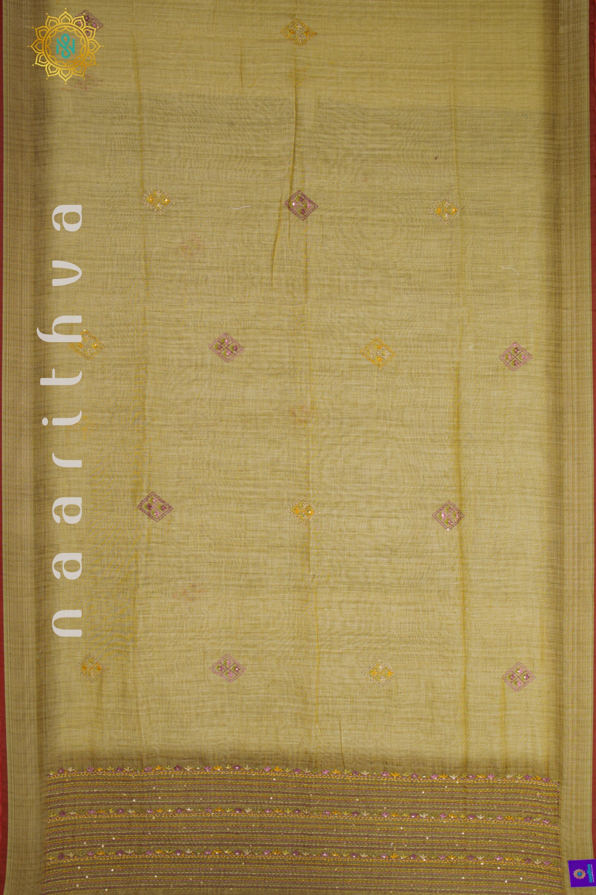 MUSTARD - LINEN TISSUE