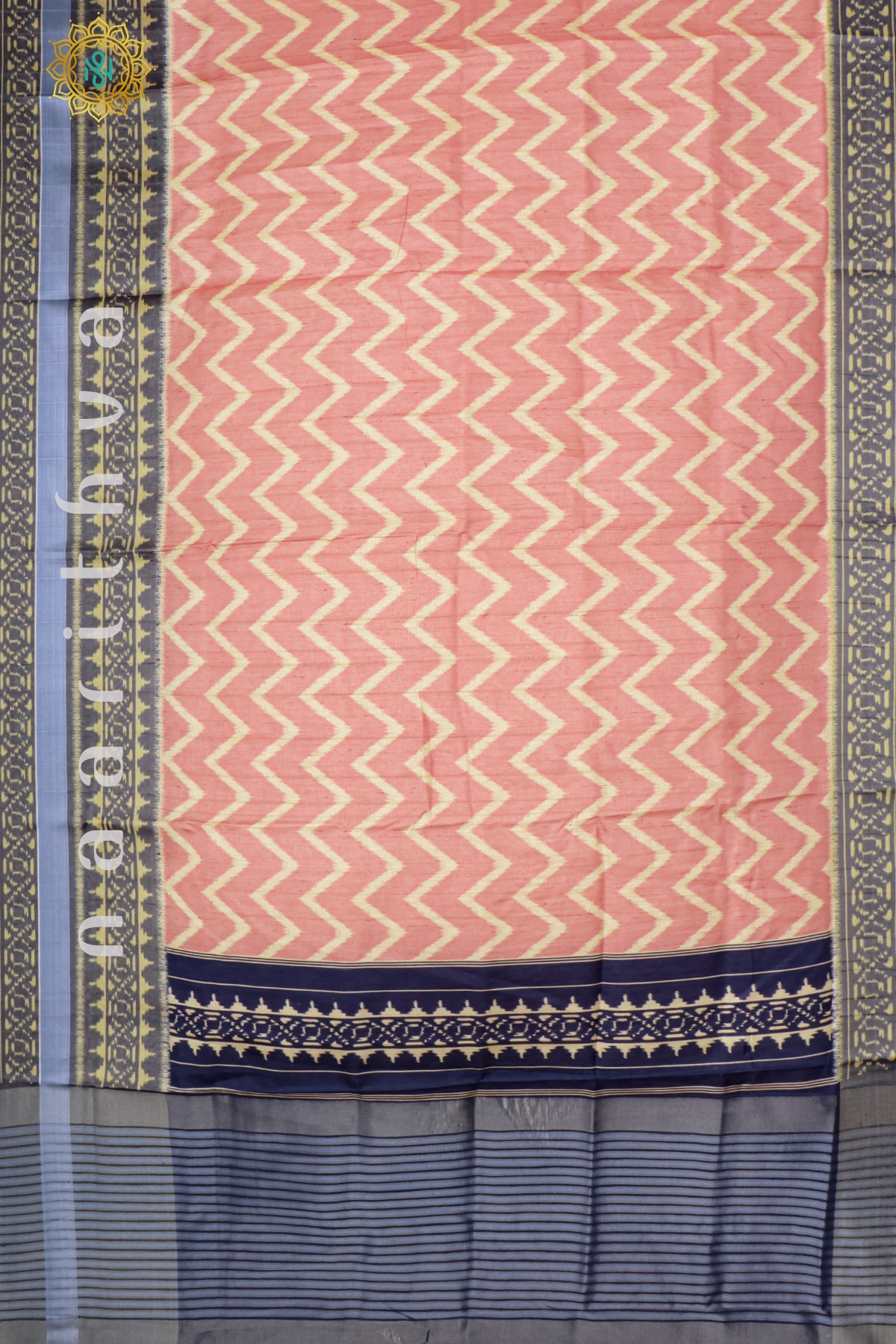 PINK WITH NAVY BLUE - KOTHA TUSSAR