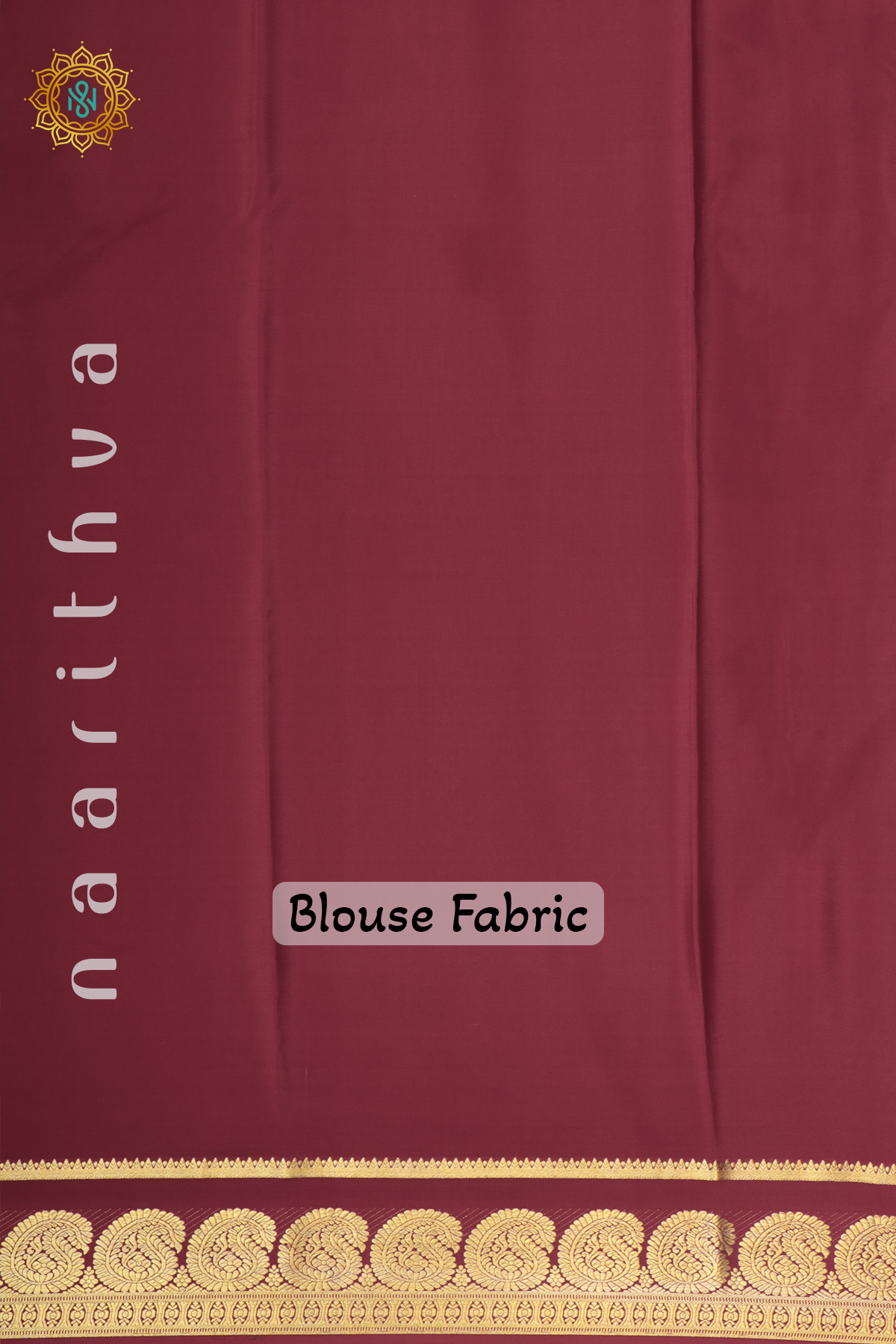 PARROT GREEN WITH MAROON - PURE MYSORE CREPE SILK