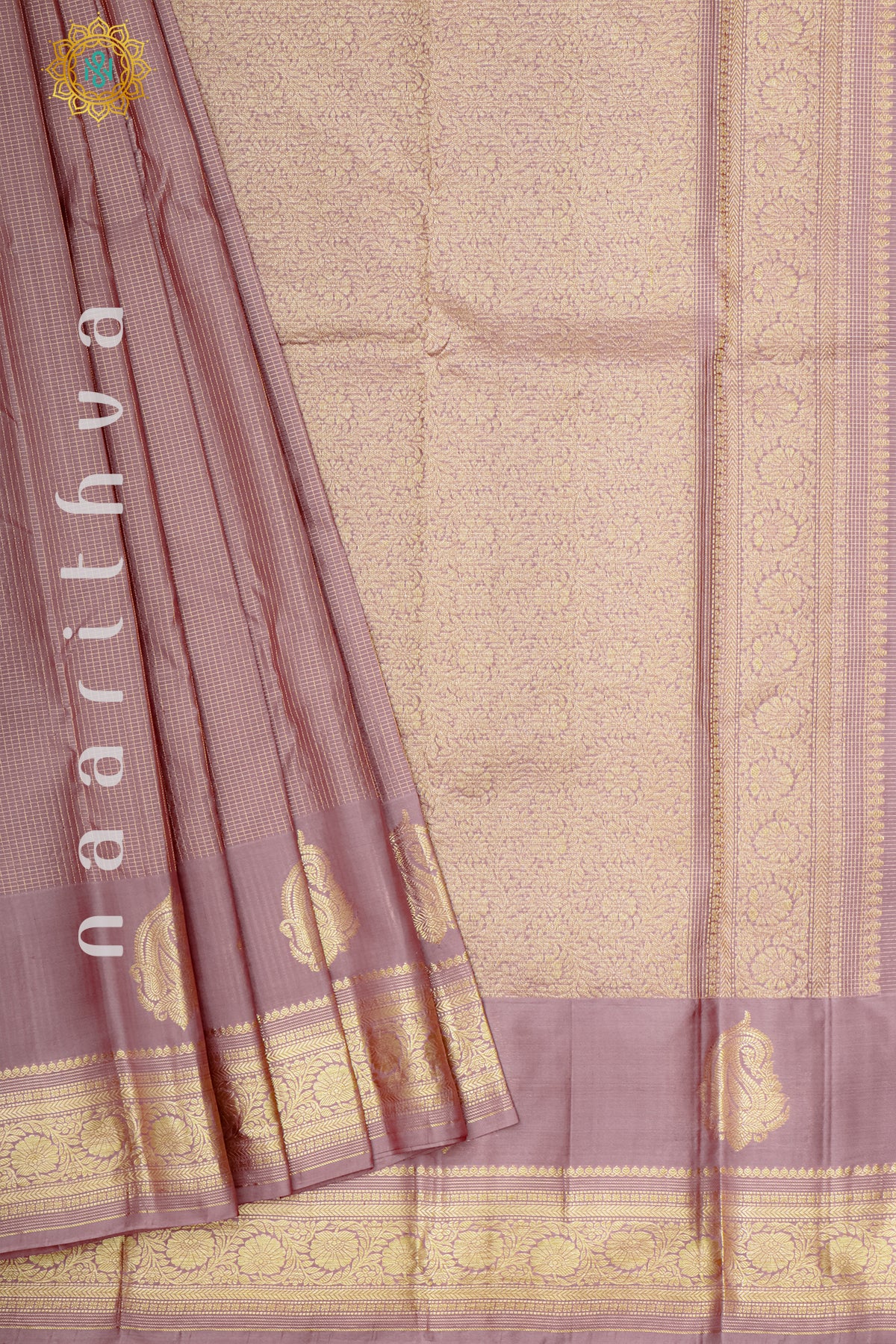 BEIGE - PURE KANJIVARAM SILK