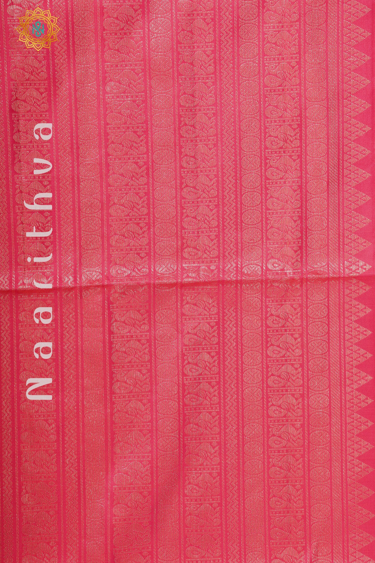 BLUE WITH PINK - PURE KANJIVARAM SOFT SILK