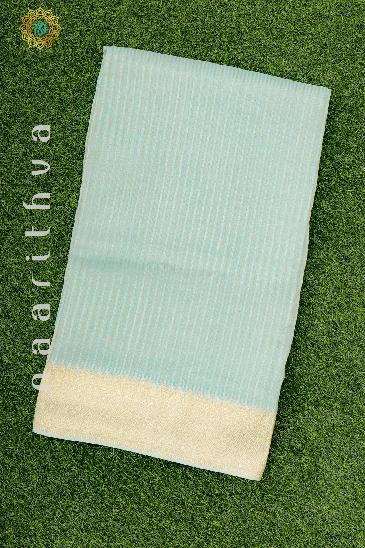 AQUA GREEN - SEMI GEORGETTE