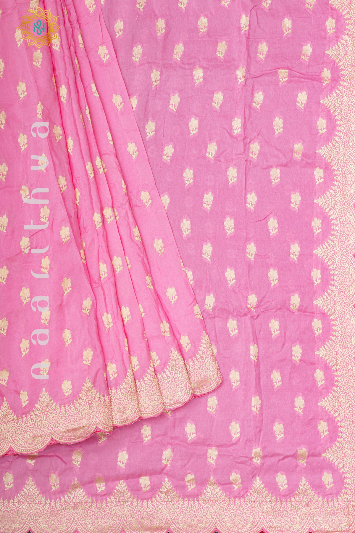 PINK WITH MAGENTA - DOLA SILK