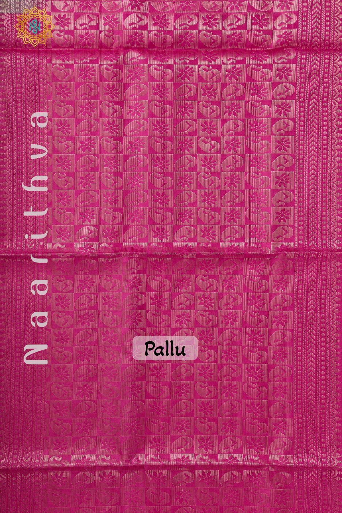 PEACOCK GREEN WITH PINK - PURE KANJIVARAM SOFT SILK