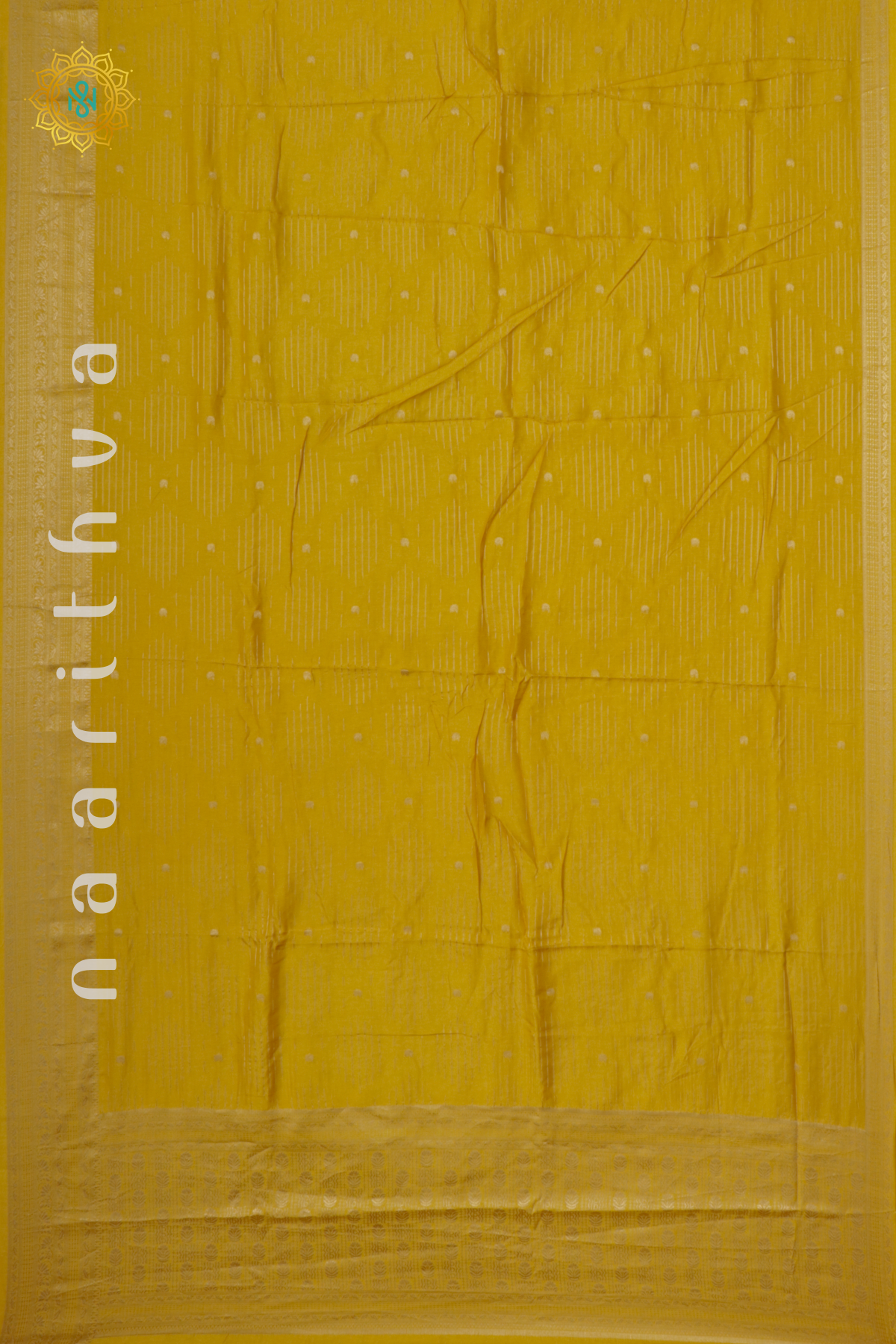 YELLOW WITH PURPLE - DOLA SILK
