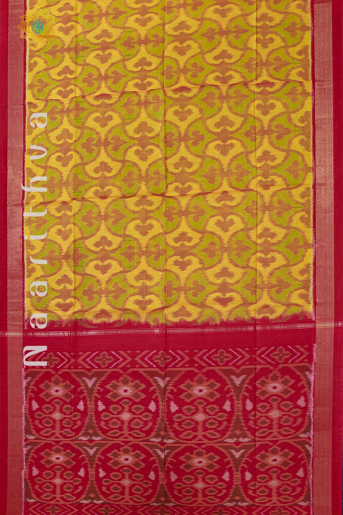 YELLOW WITH RED - IKAT SICO