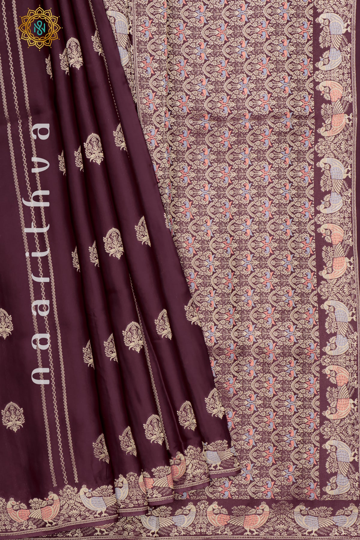 BROWN - BANARASI SATIN