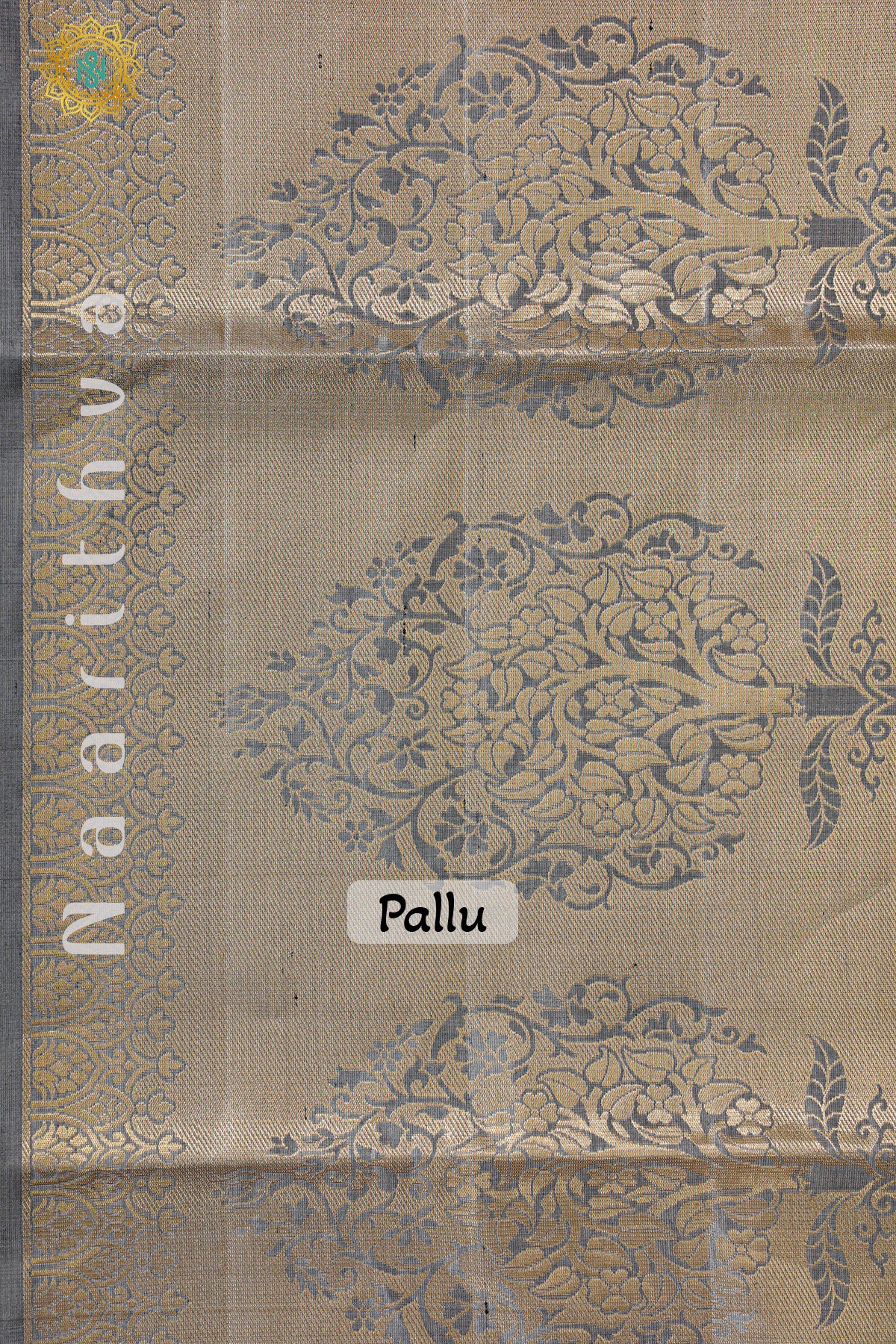 GREY - PURE KANJIVARAM SOFT SILK