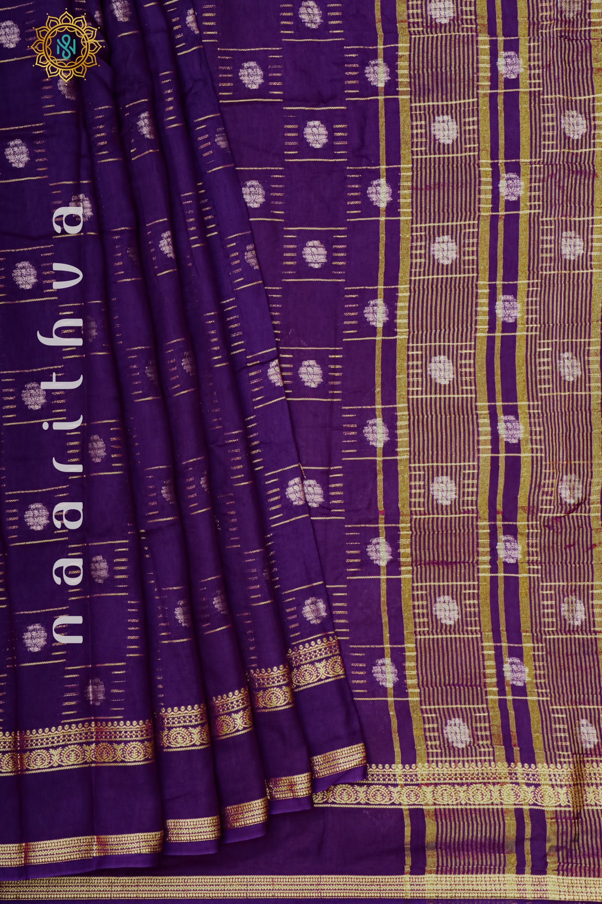 PUEPLE WITH YELLOW - DOLA SILK